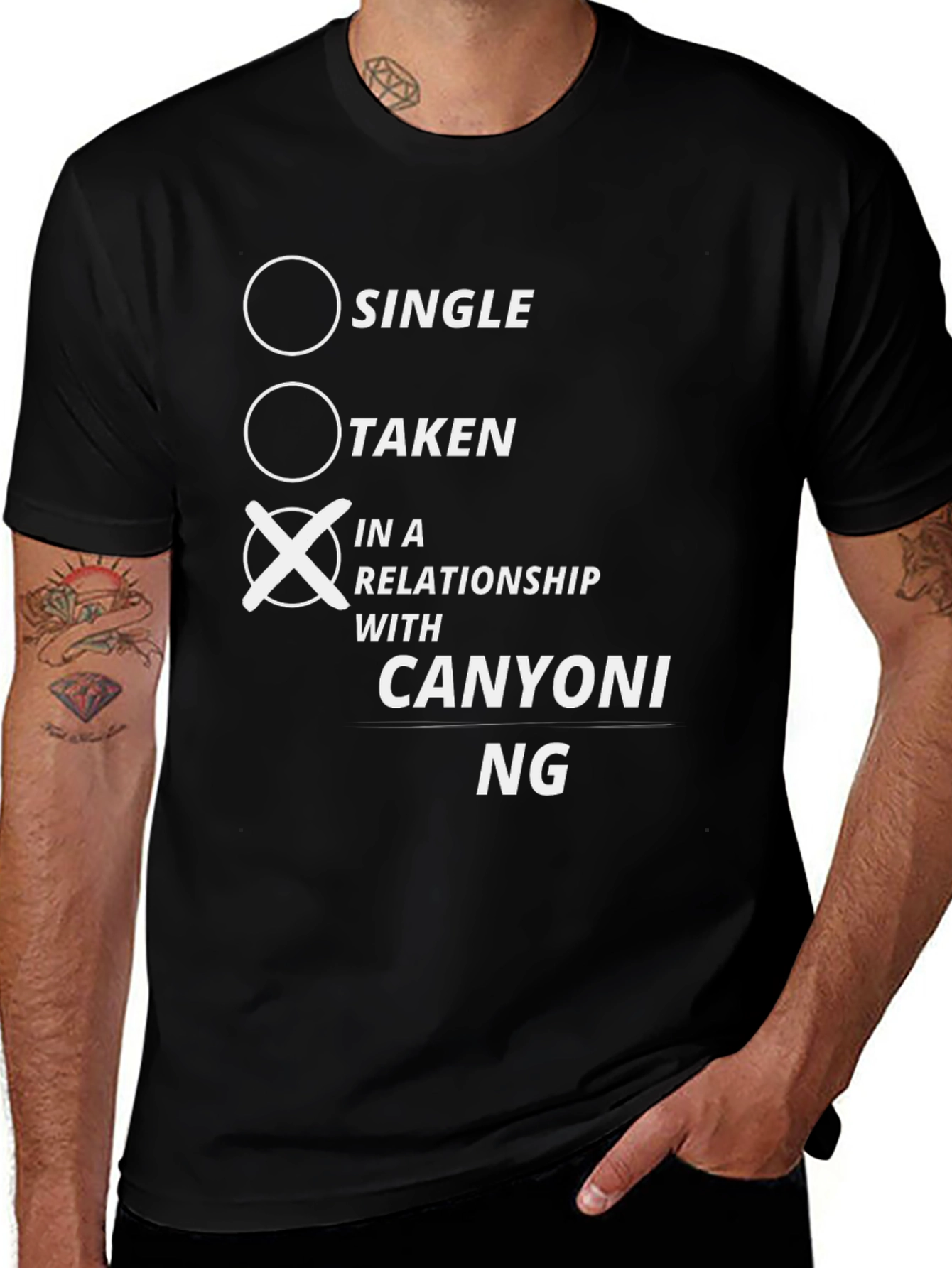 Canyoneering Relationship Status T-Shirt