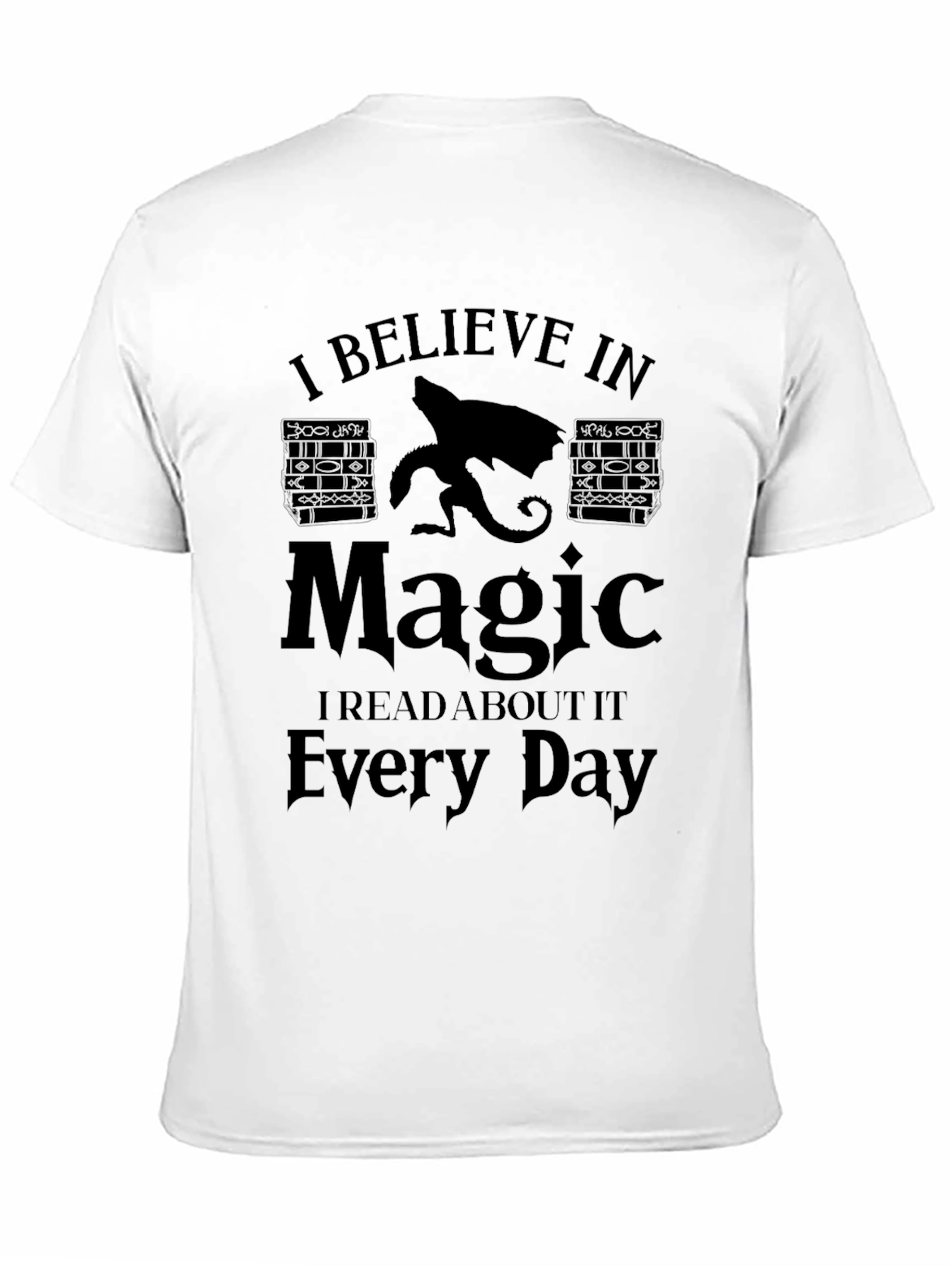 Magic Book Lover T-Shirt - Read About Magic Everyday