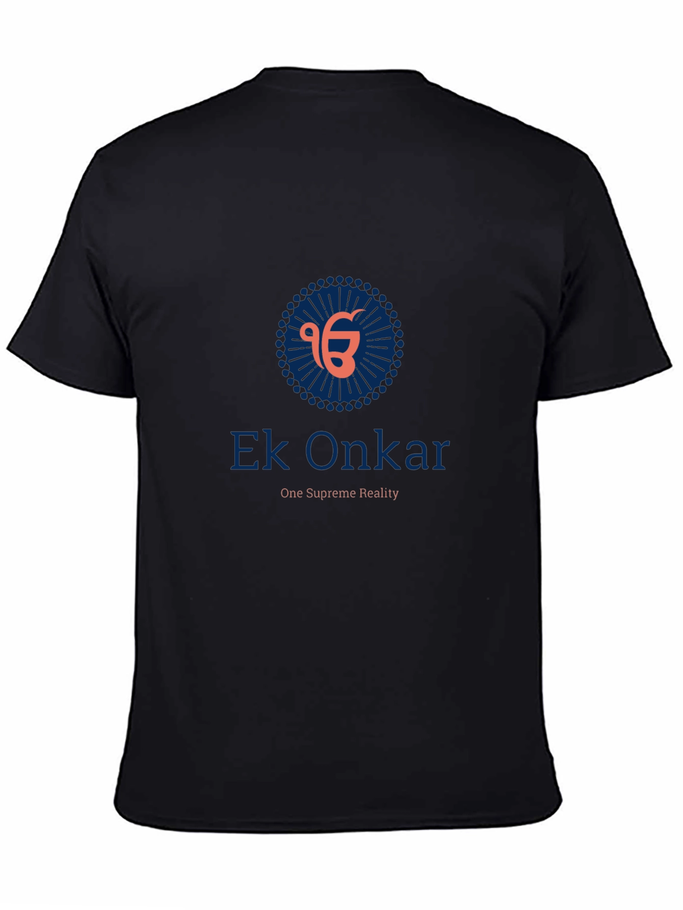 Ek Onkar Graphic Black T-Shirt