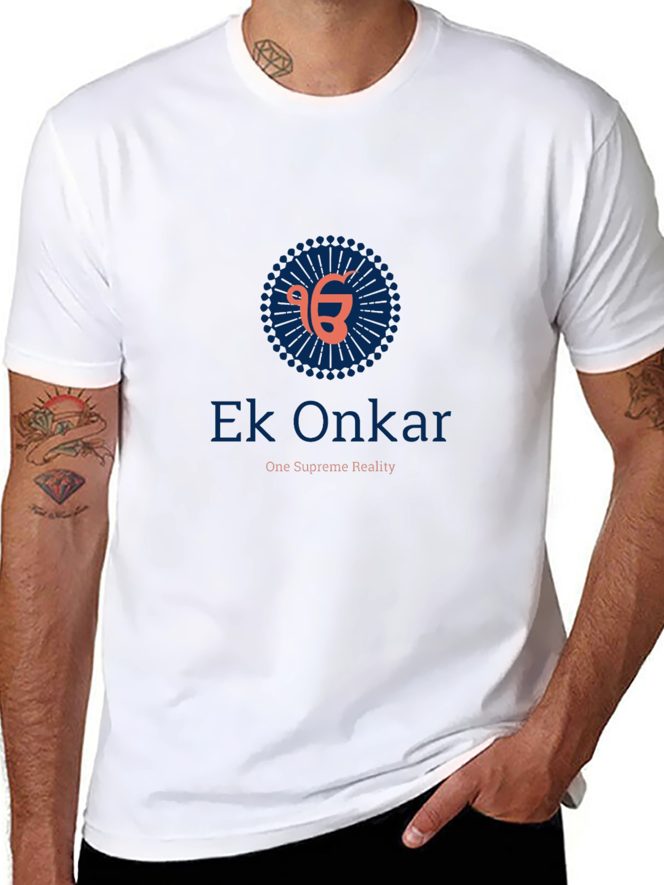 Ek Onkar Graphic Black T-Shirt