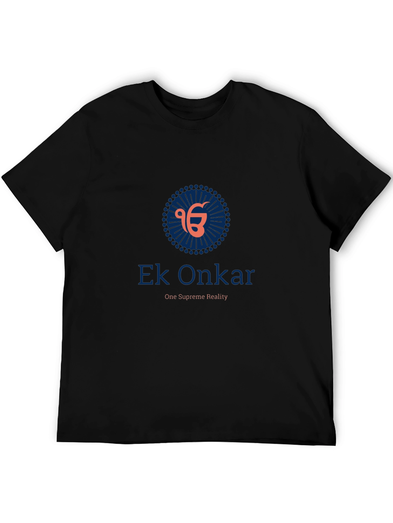 Ek Onkar Graphic Black T-Shirt