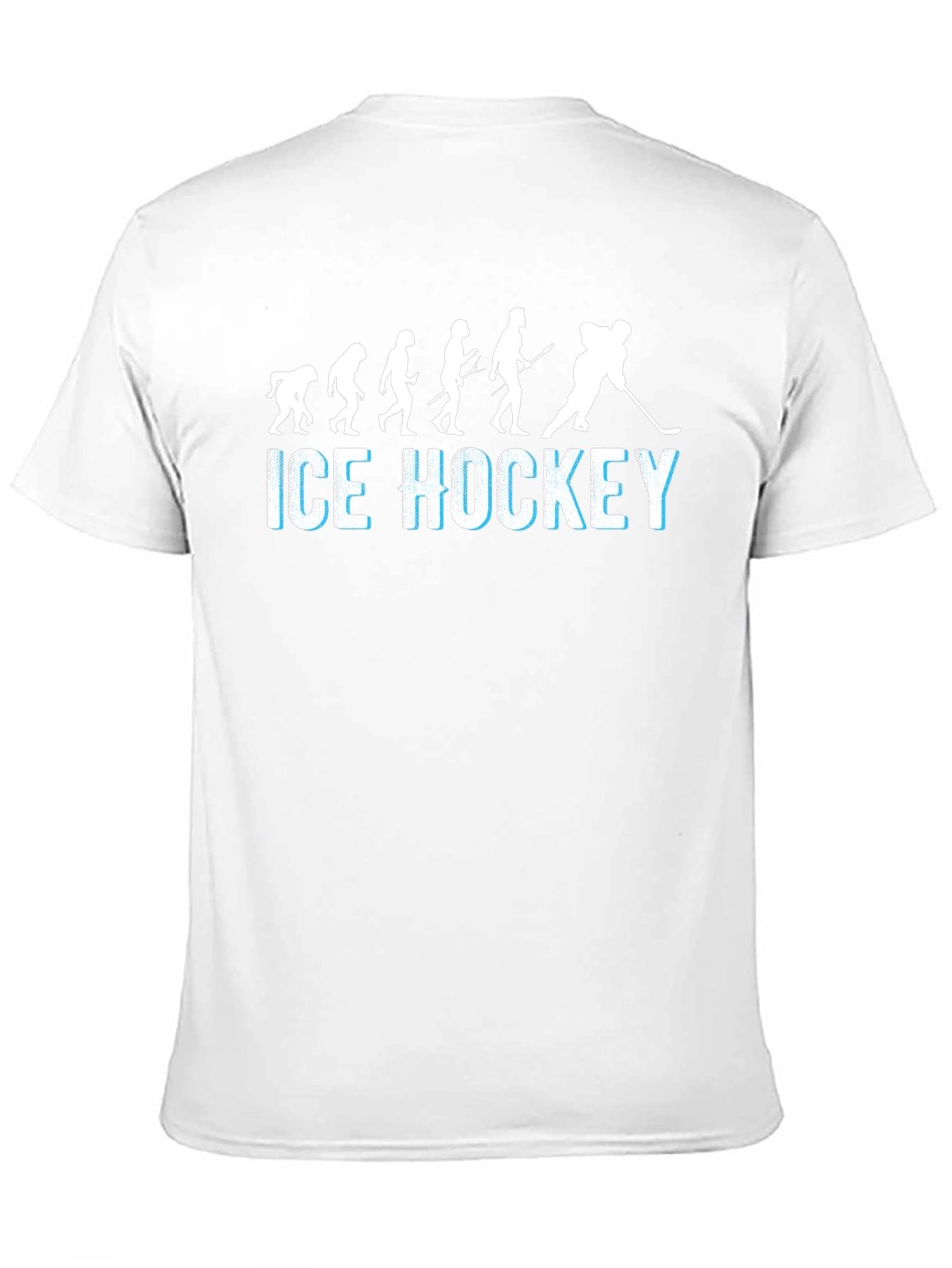 Ice Hockey Evolution T-Shirt - Black
