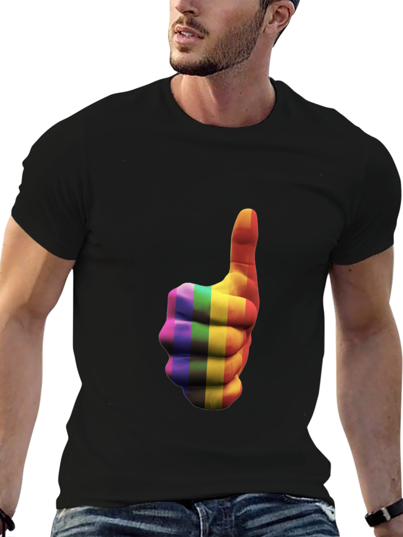 Pride Thumbs Up Graphic Tee