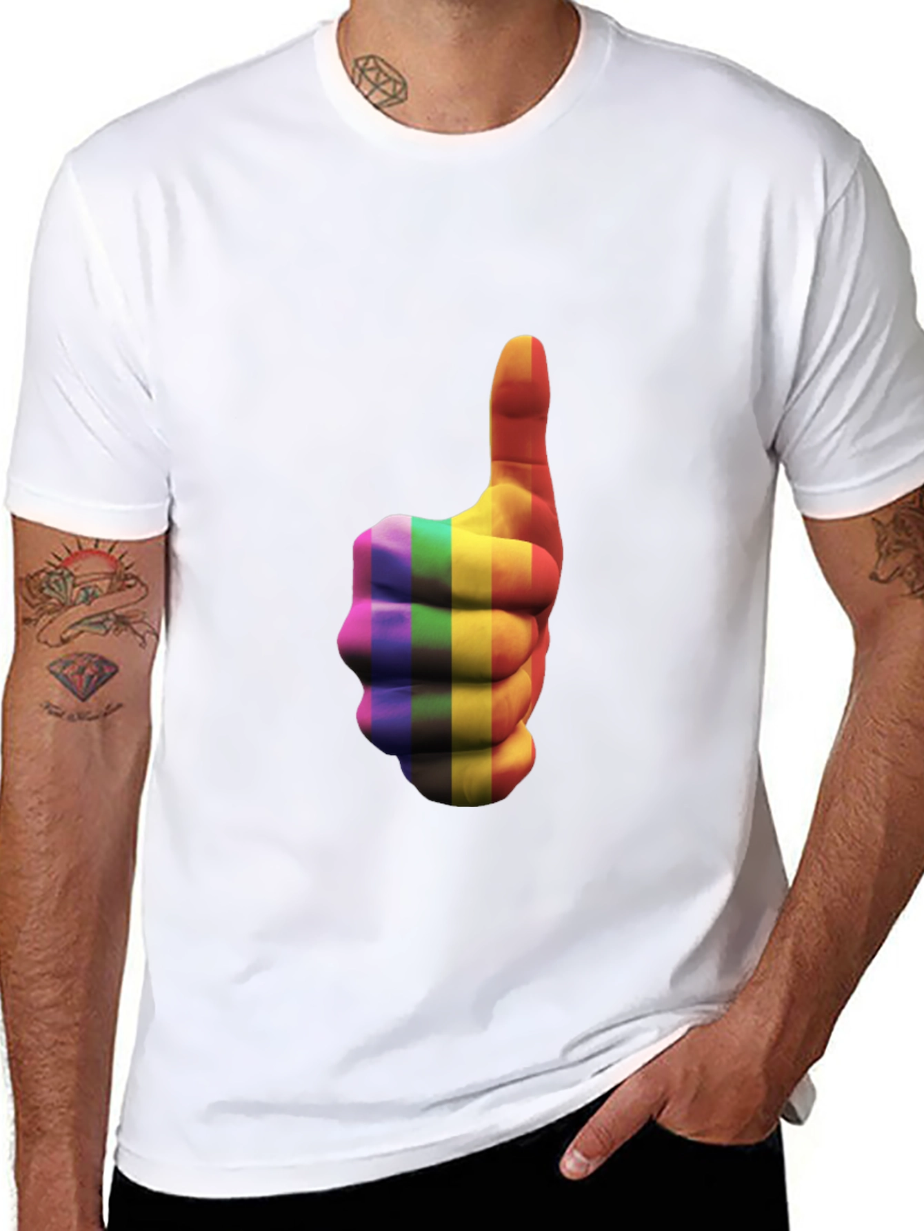 Pride Thumbs Up Graphic Tee