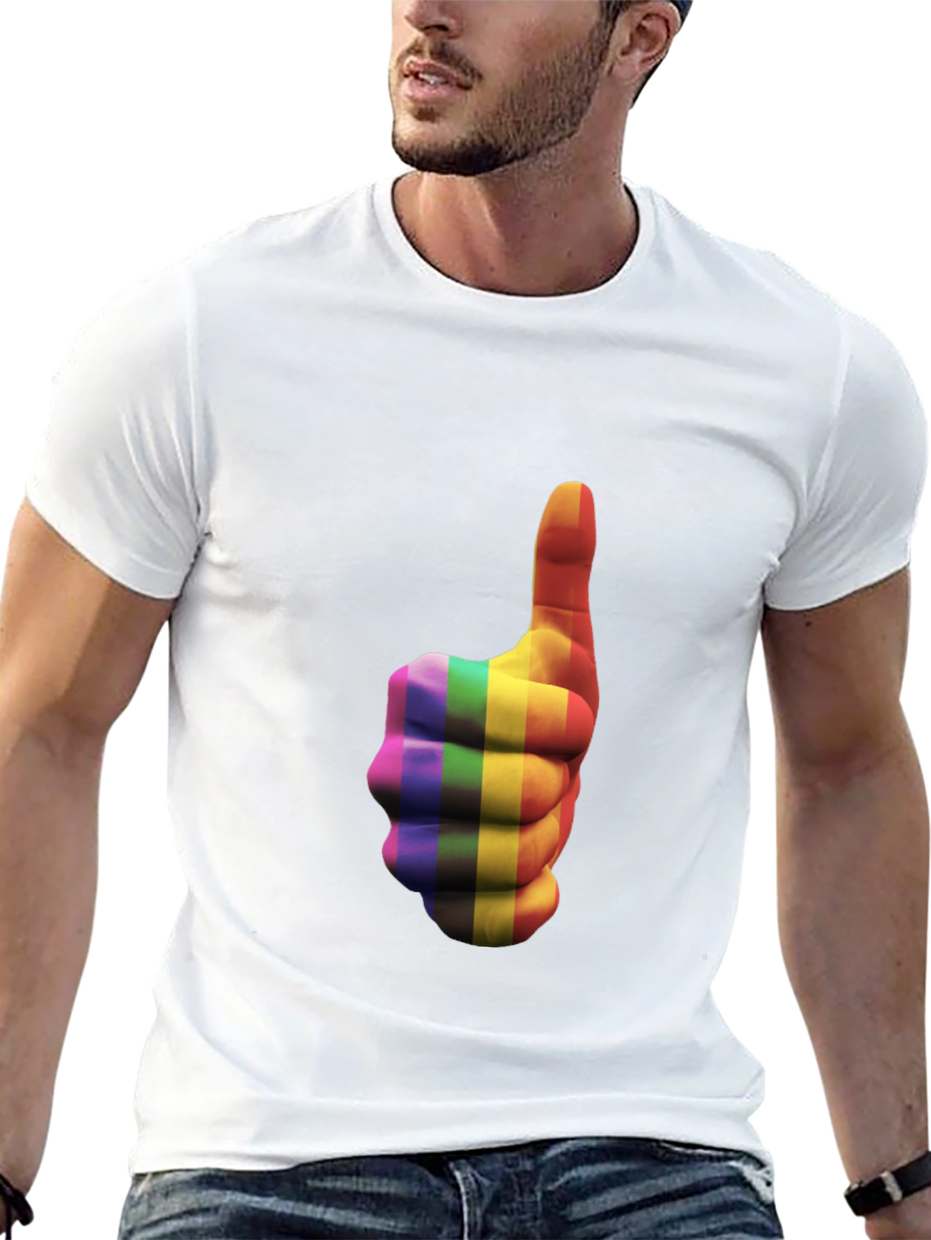 Pride Thumbs Up Graphic Tee