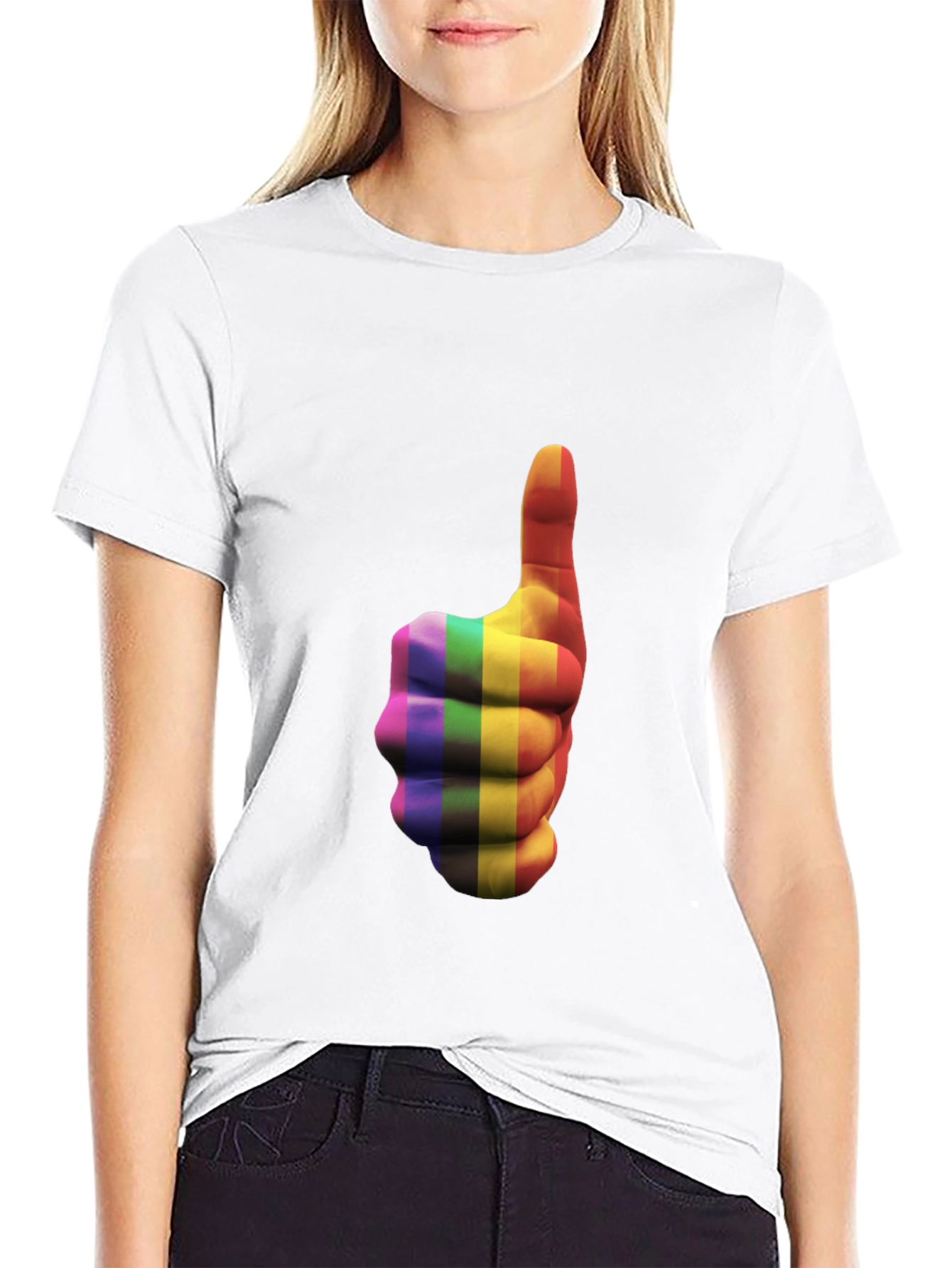 Pride Thumbs Up Graphic Tee