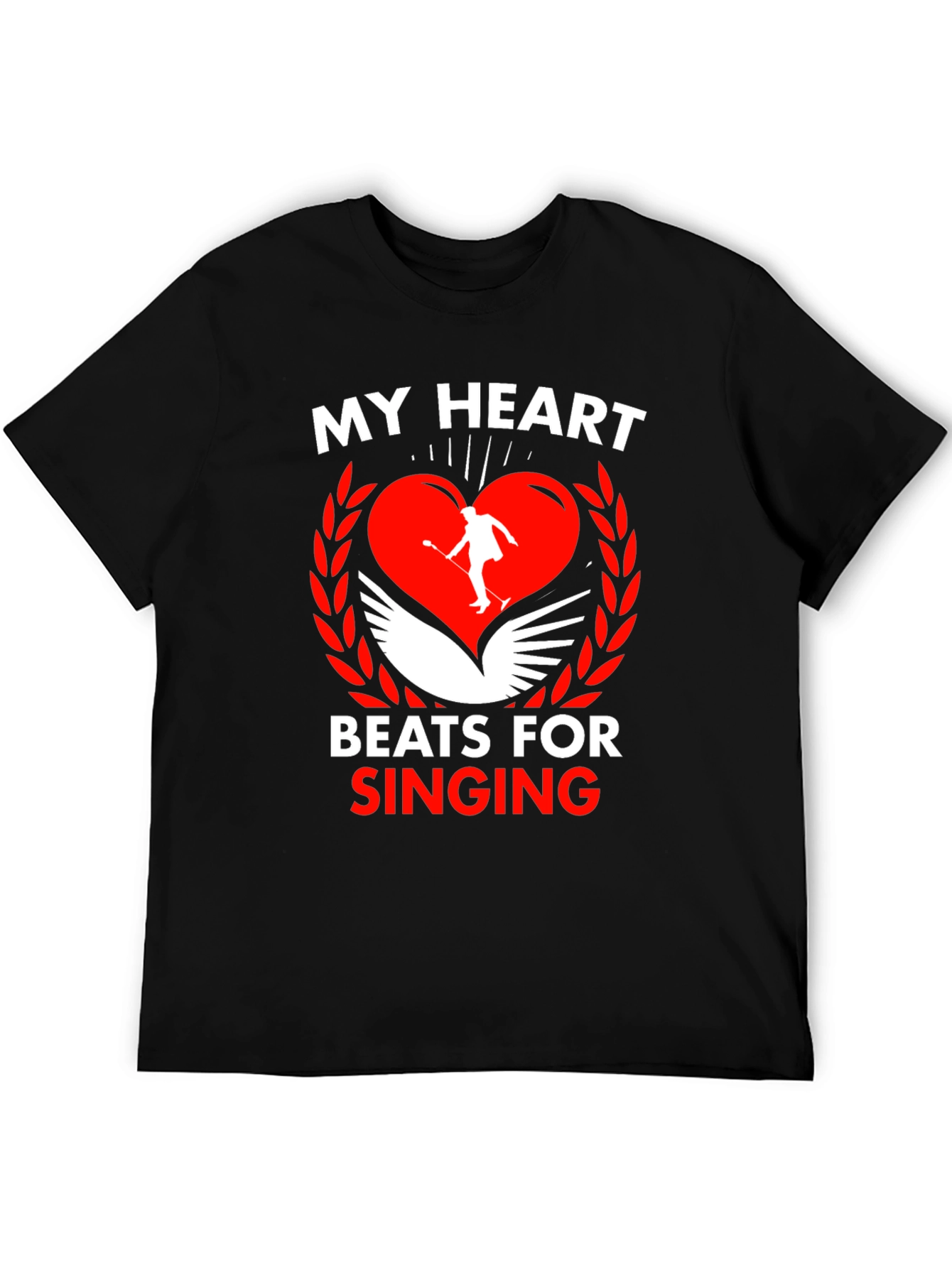My Heart Beats For Singing T-Shirt
