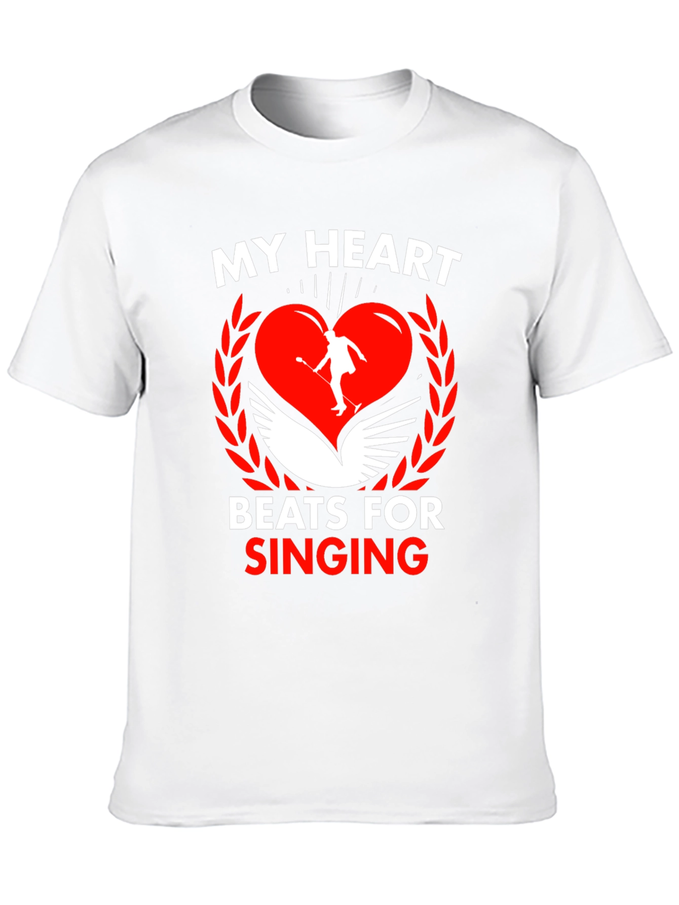 My Heart Beats For Singing T-Shirt