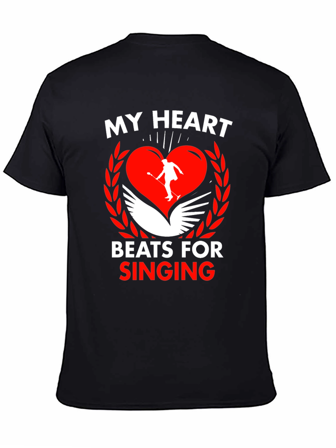 My Heart Beats For Singing T-Shirt