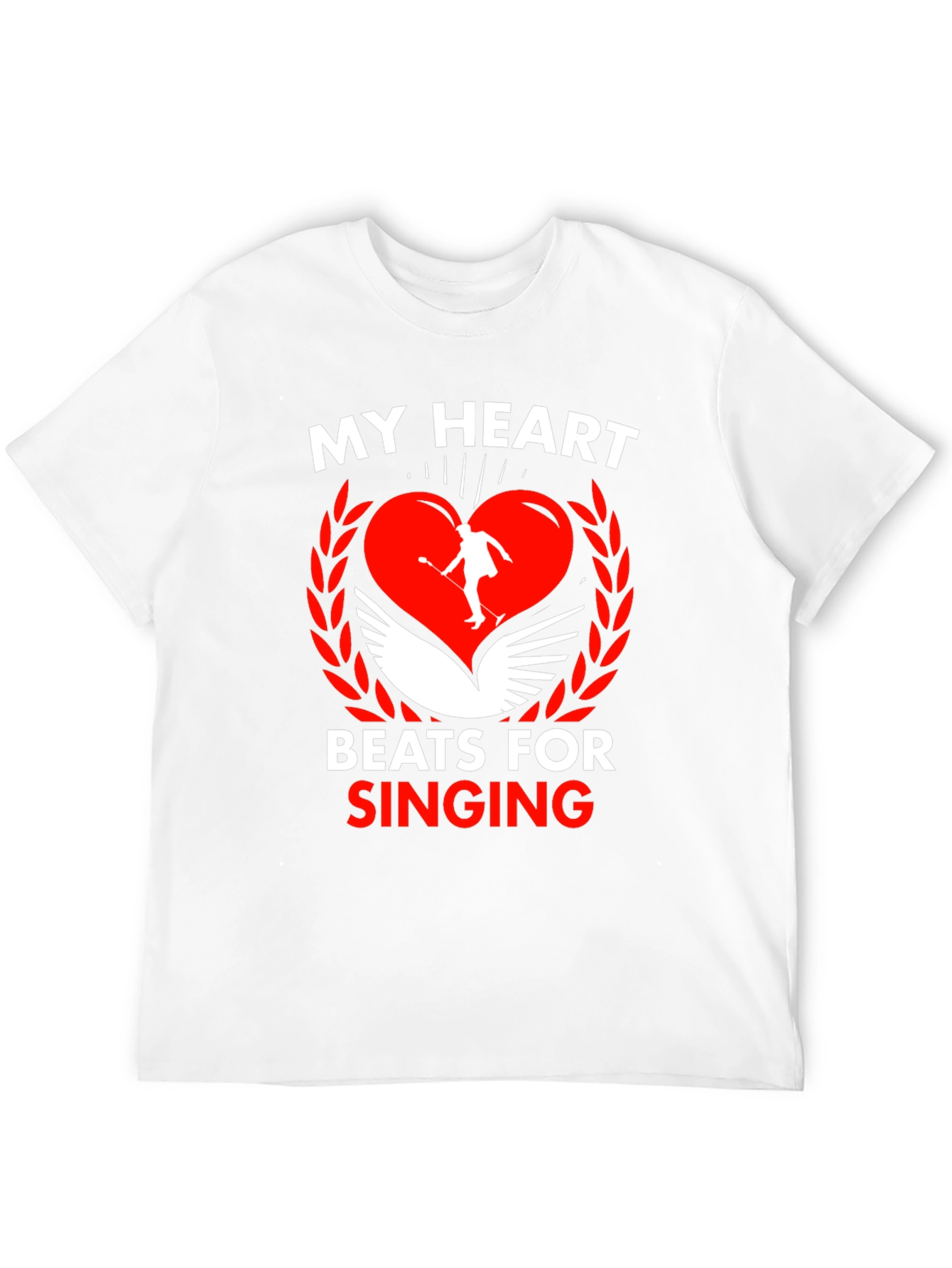 My Heart Beats For Singing T-Shirt