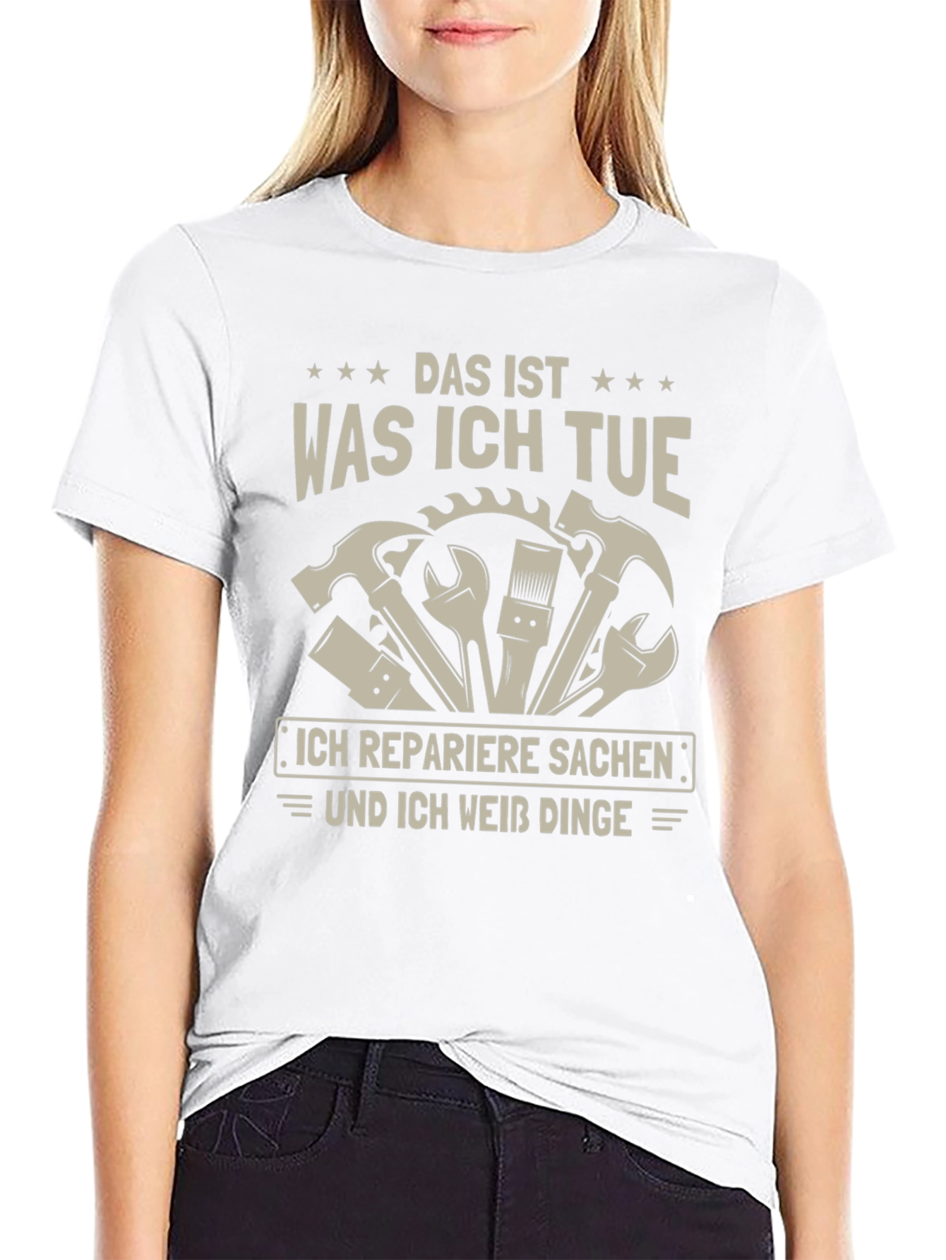 Das Ist Was Ich Tue Repairman Graphic Tee
