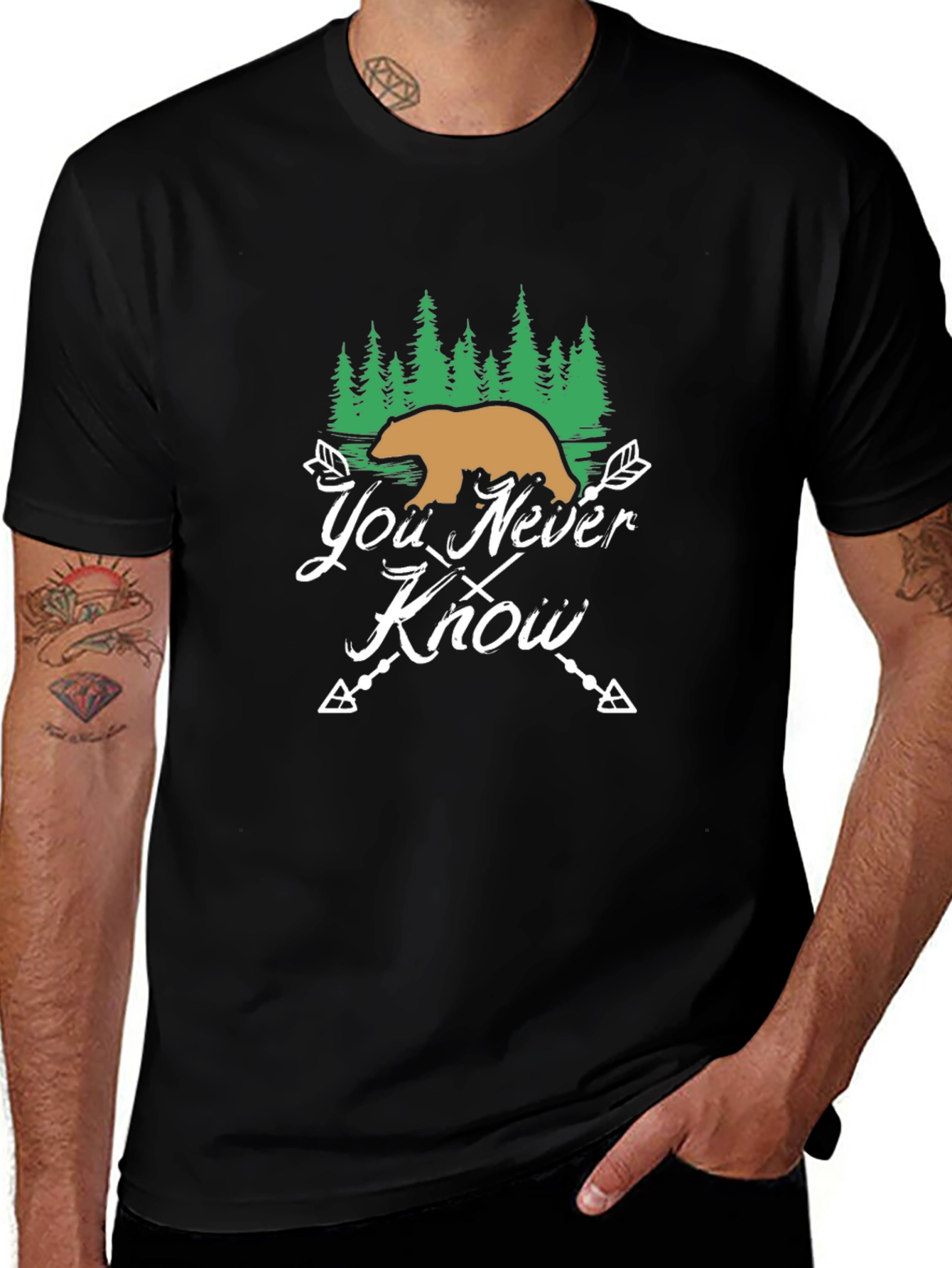 You Never Know Bear T-Shirt