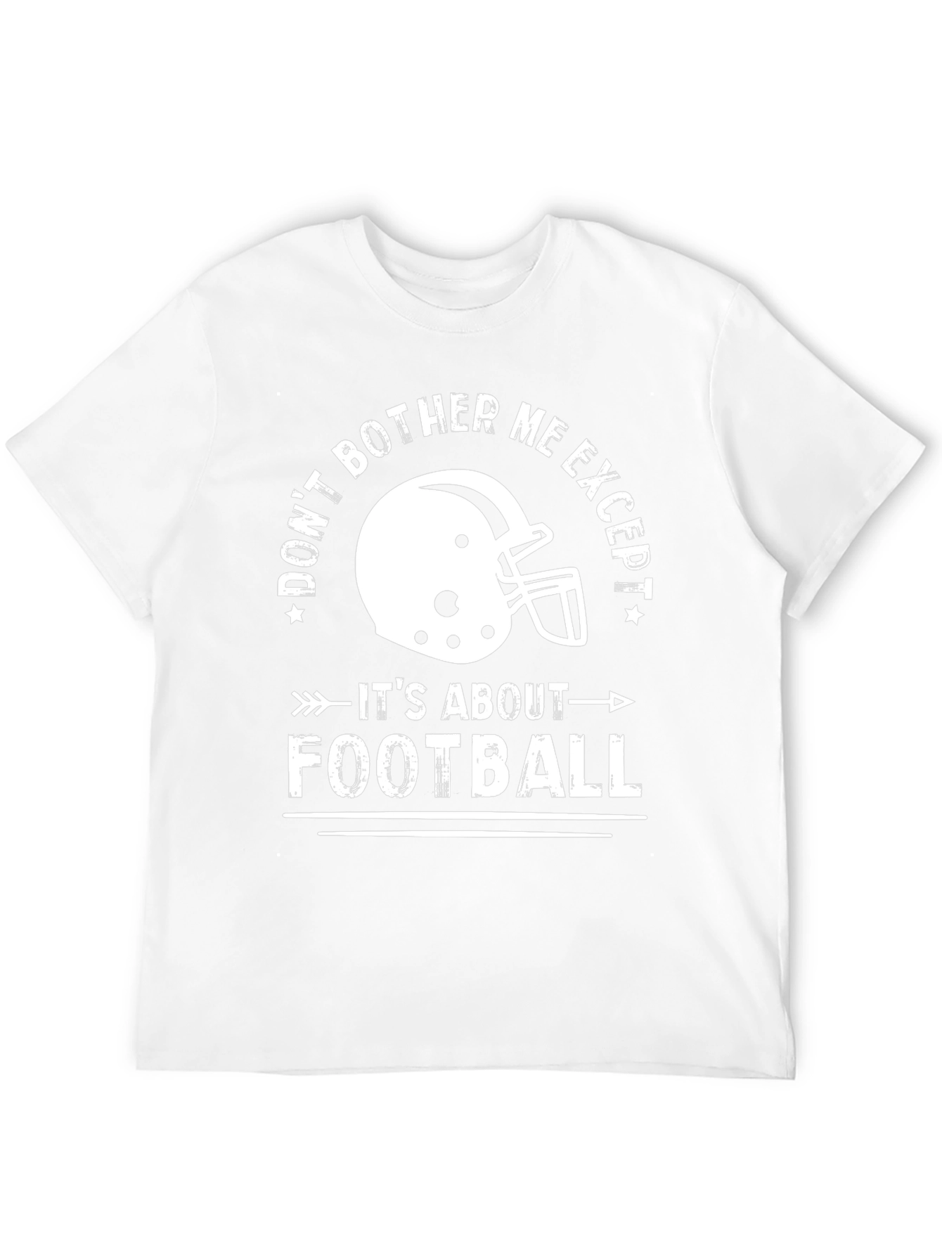 Dont Bother Me Football Graphic Tee