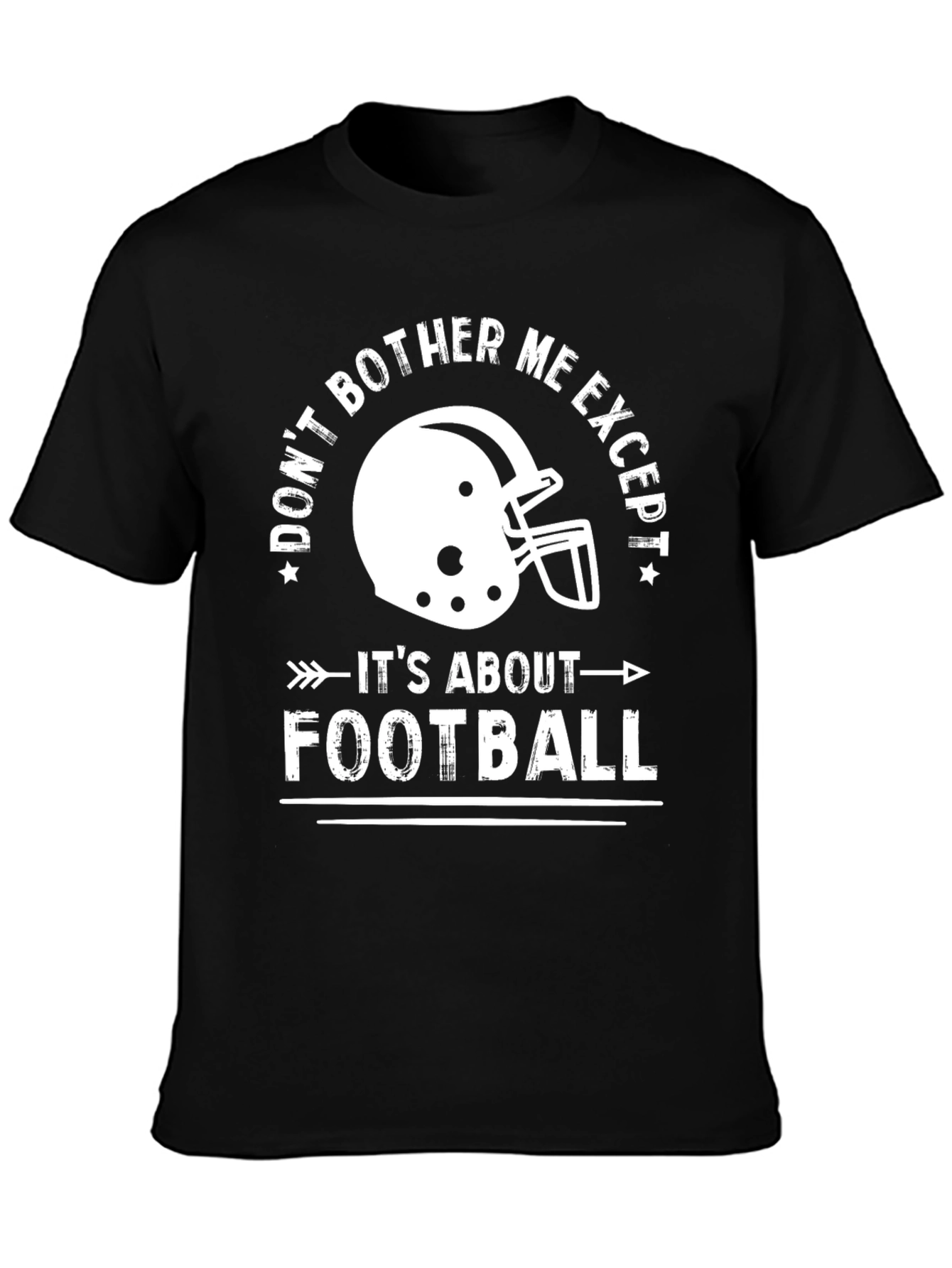 Dont Bother Me Football Graphic Tee
