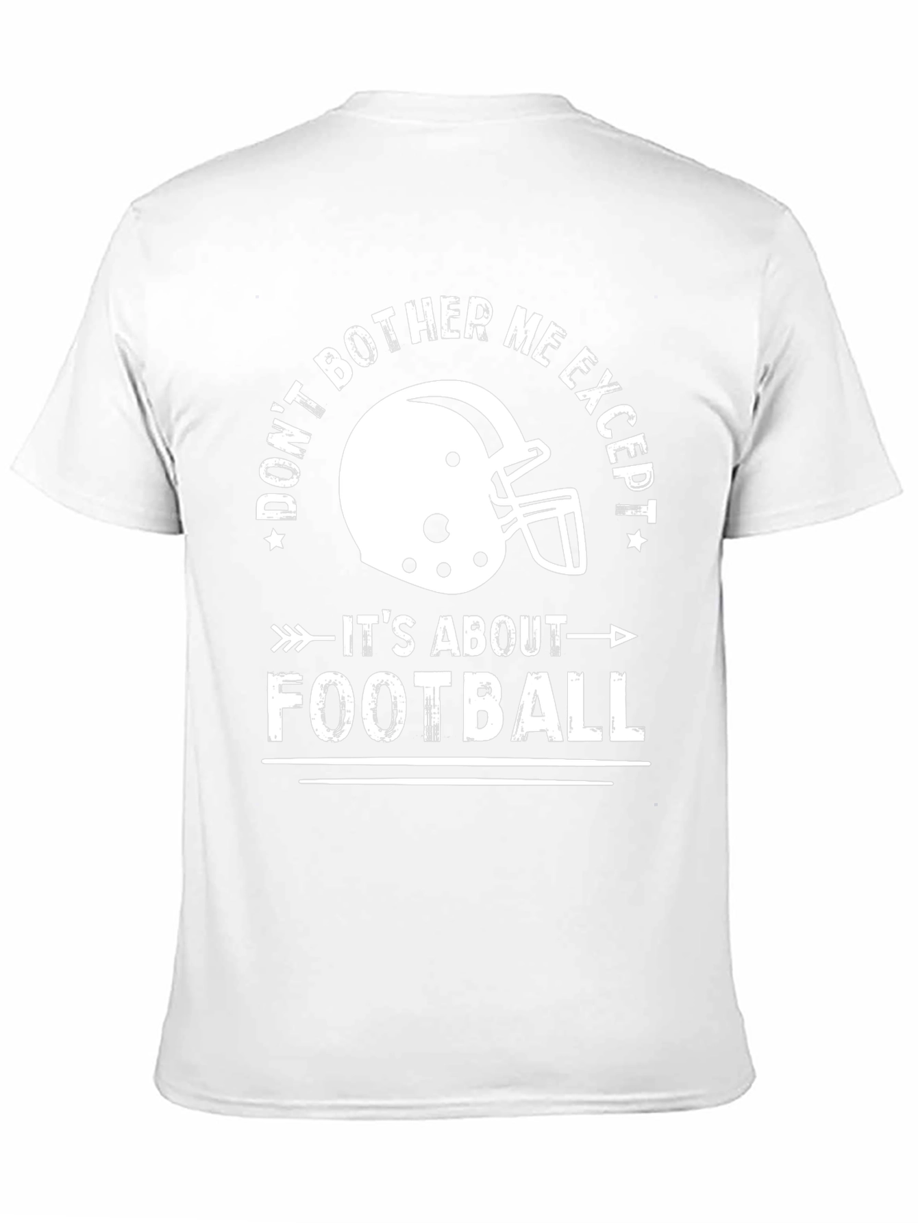 Dont Bother Me Football Graphic Tee