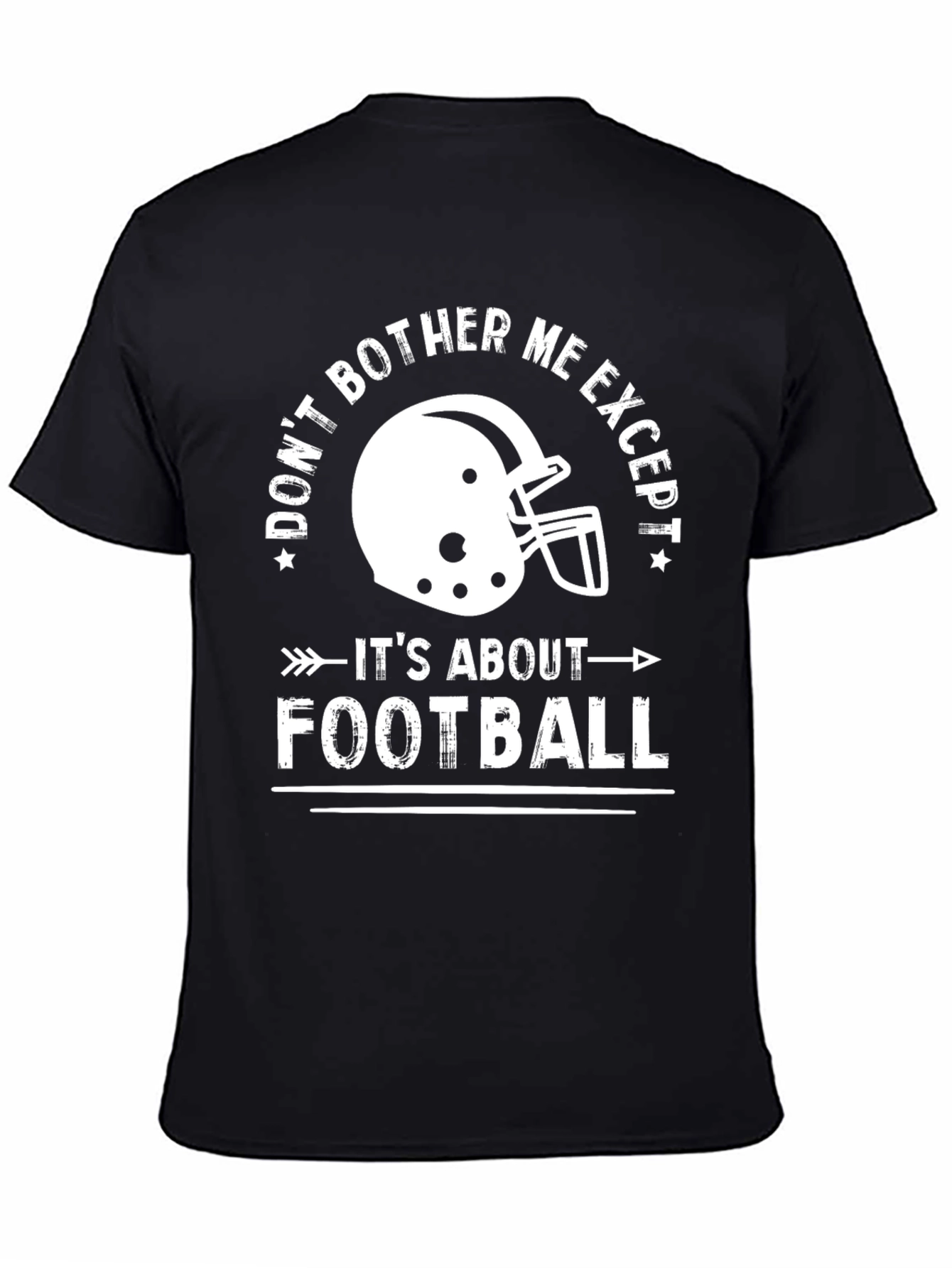 Dont Bother Me Football Graphic Tee