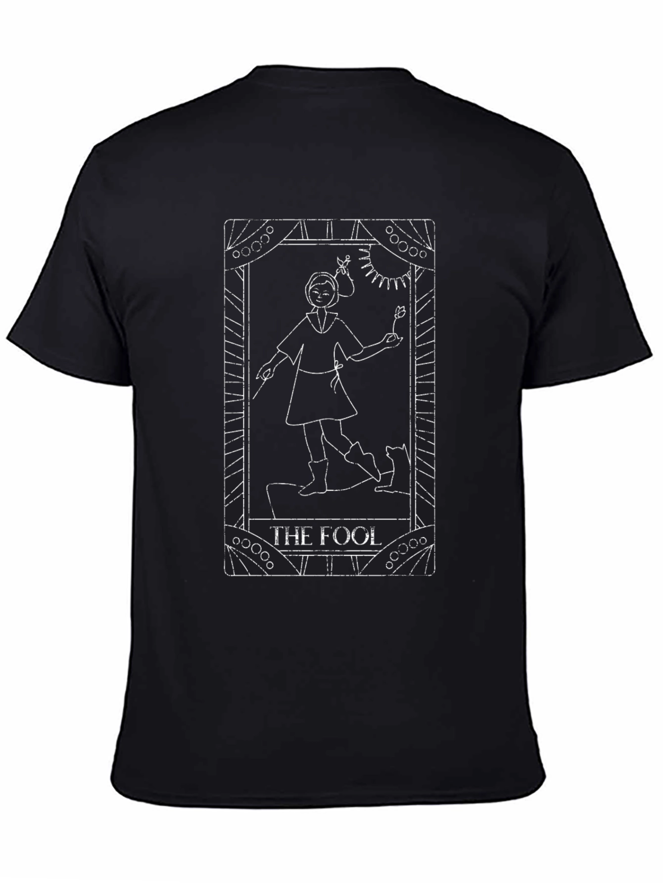 The Fool Tarot Card Graphic Tee - Unisex