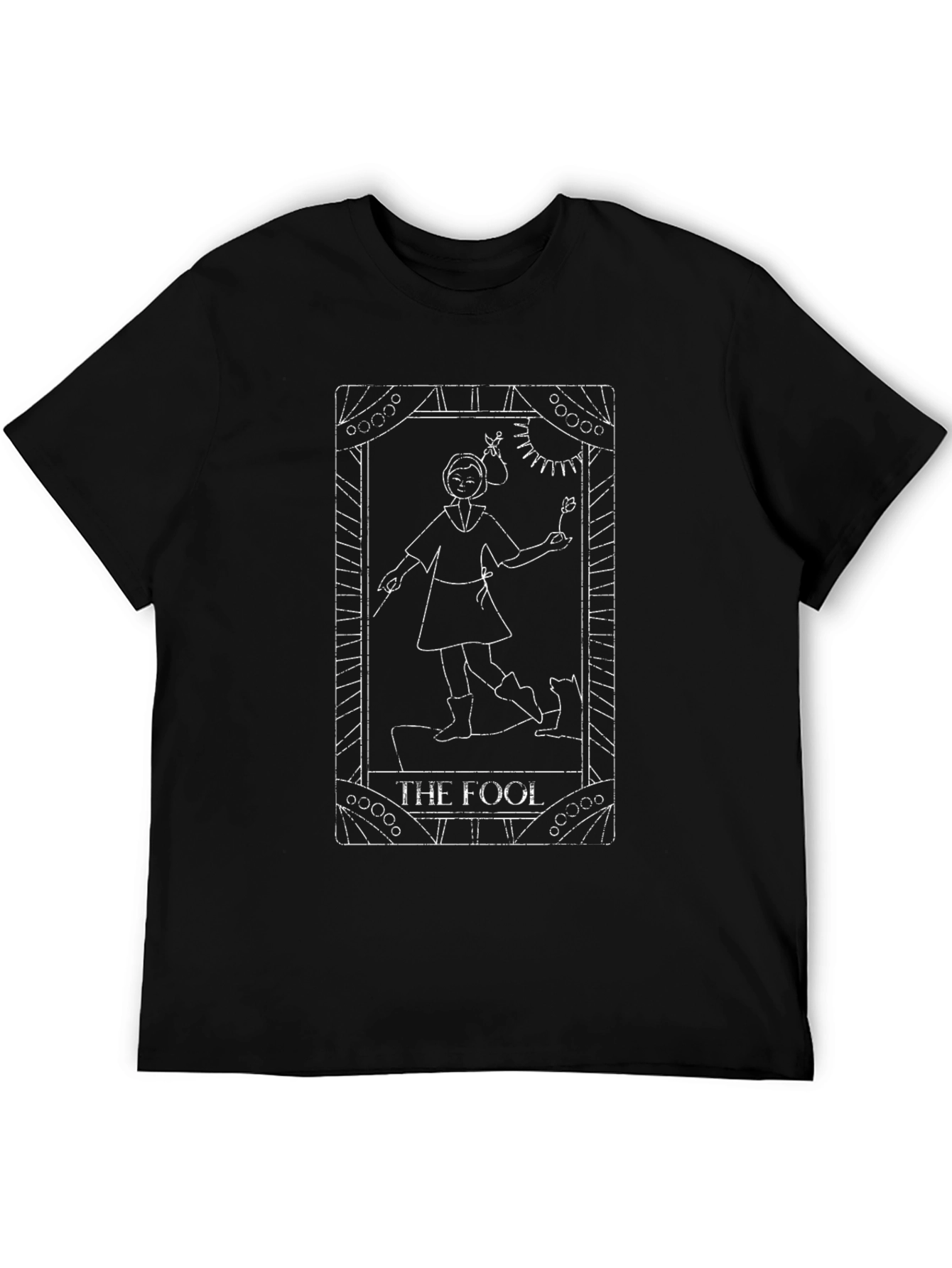 The Fool Tarot Card Graphic Tee - Unisex