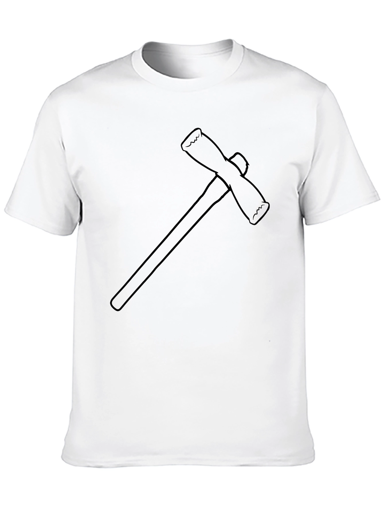 Axe Graphic Print Black T-Shirt