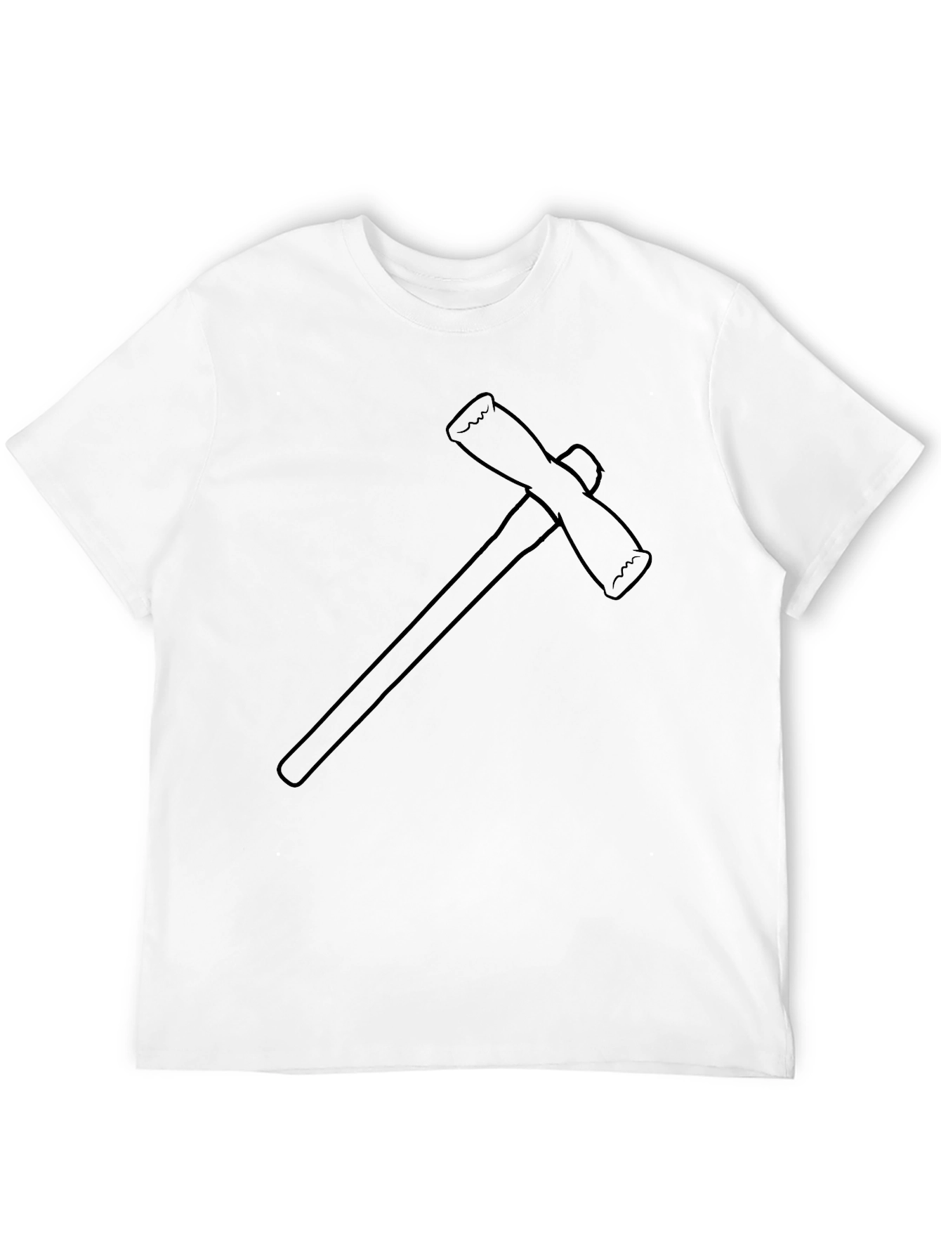 Axe Graphic Print Black T-Shirt