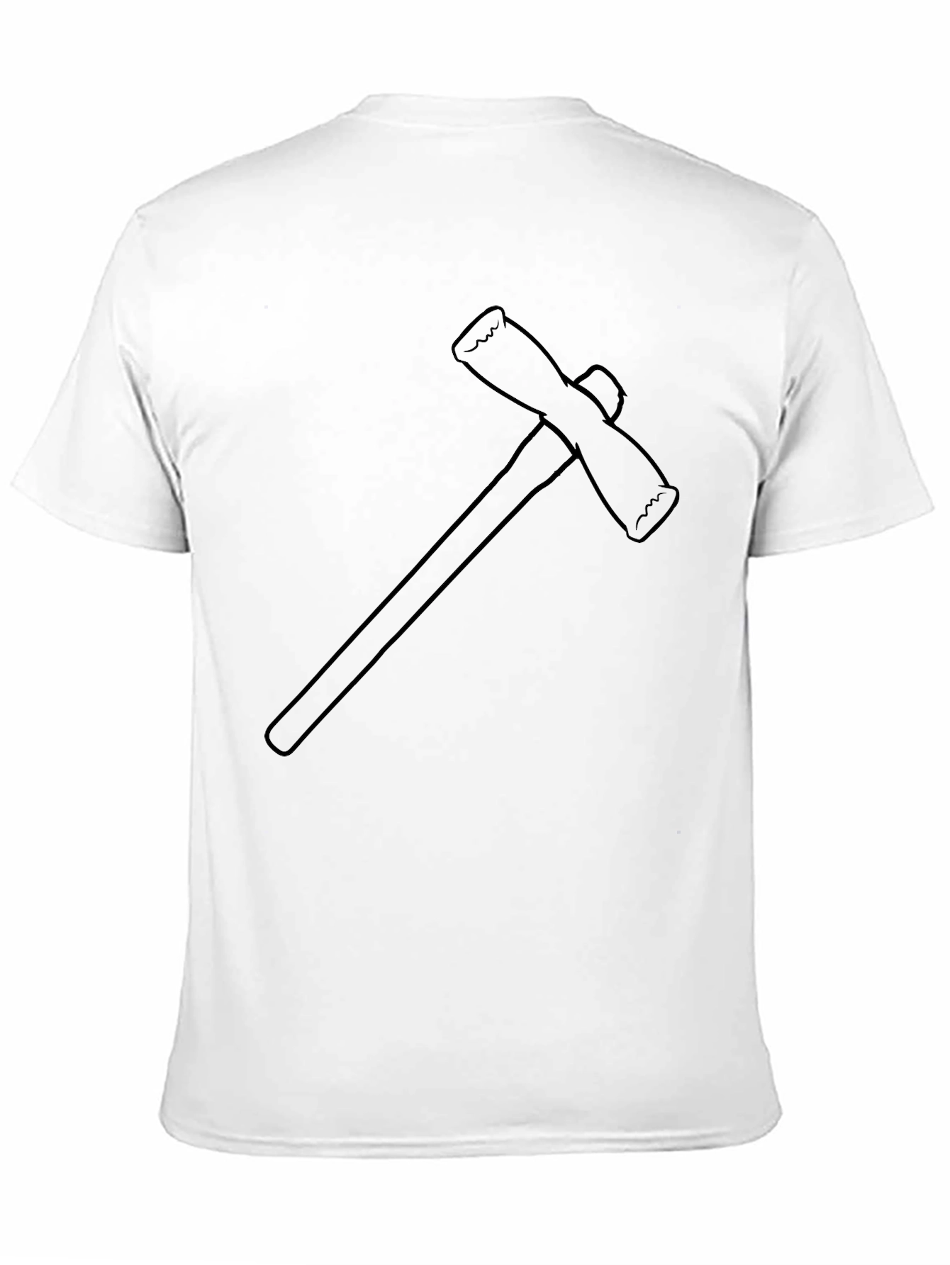 Axe Graphic Print Black T-Shirt