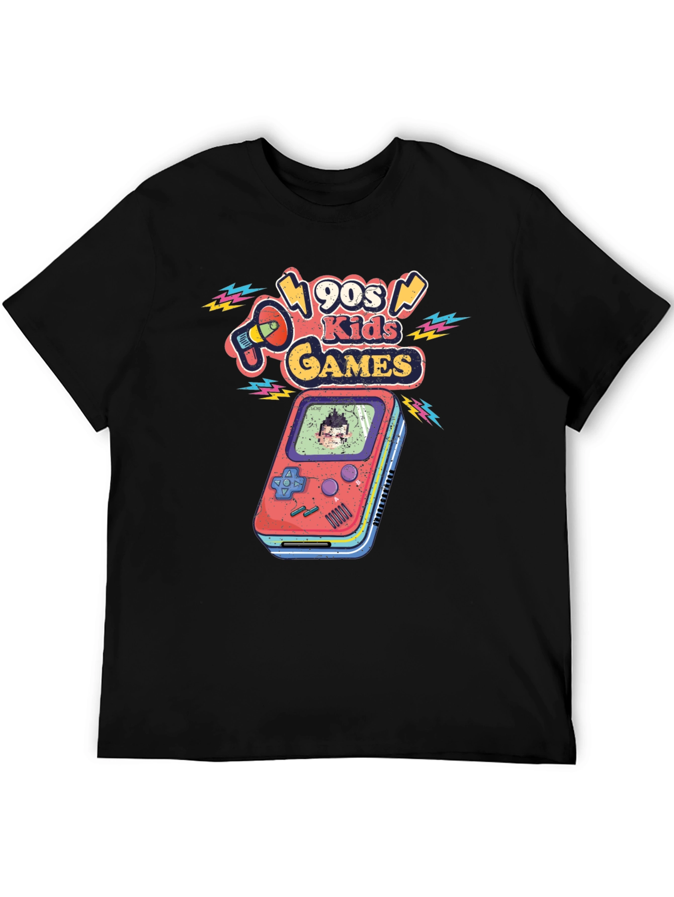 Retro 90s Kids Games Graphic Tee