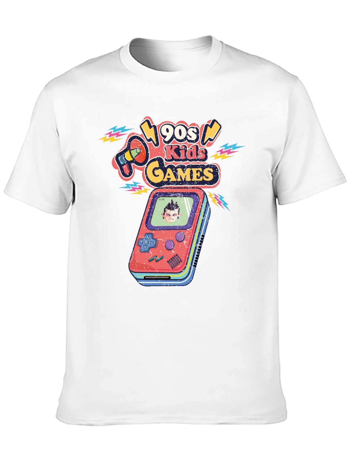 Retro 90s Kids Games Graphic Tee