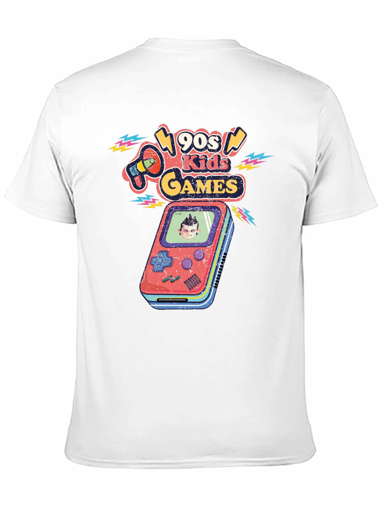 Retro 90s Kids Games Graphic Tee