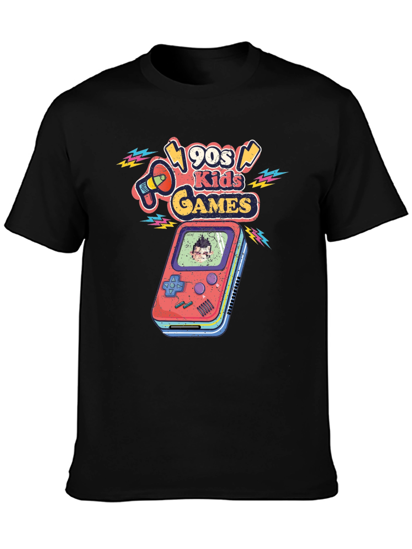 Retro 90s Kids Games Graphic Tee