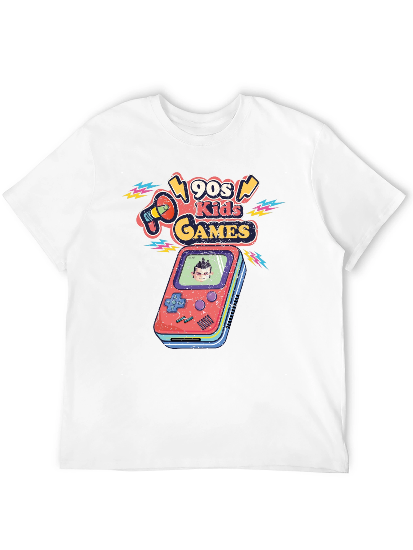 Retro 90s Kids Games Graphic Tee