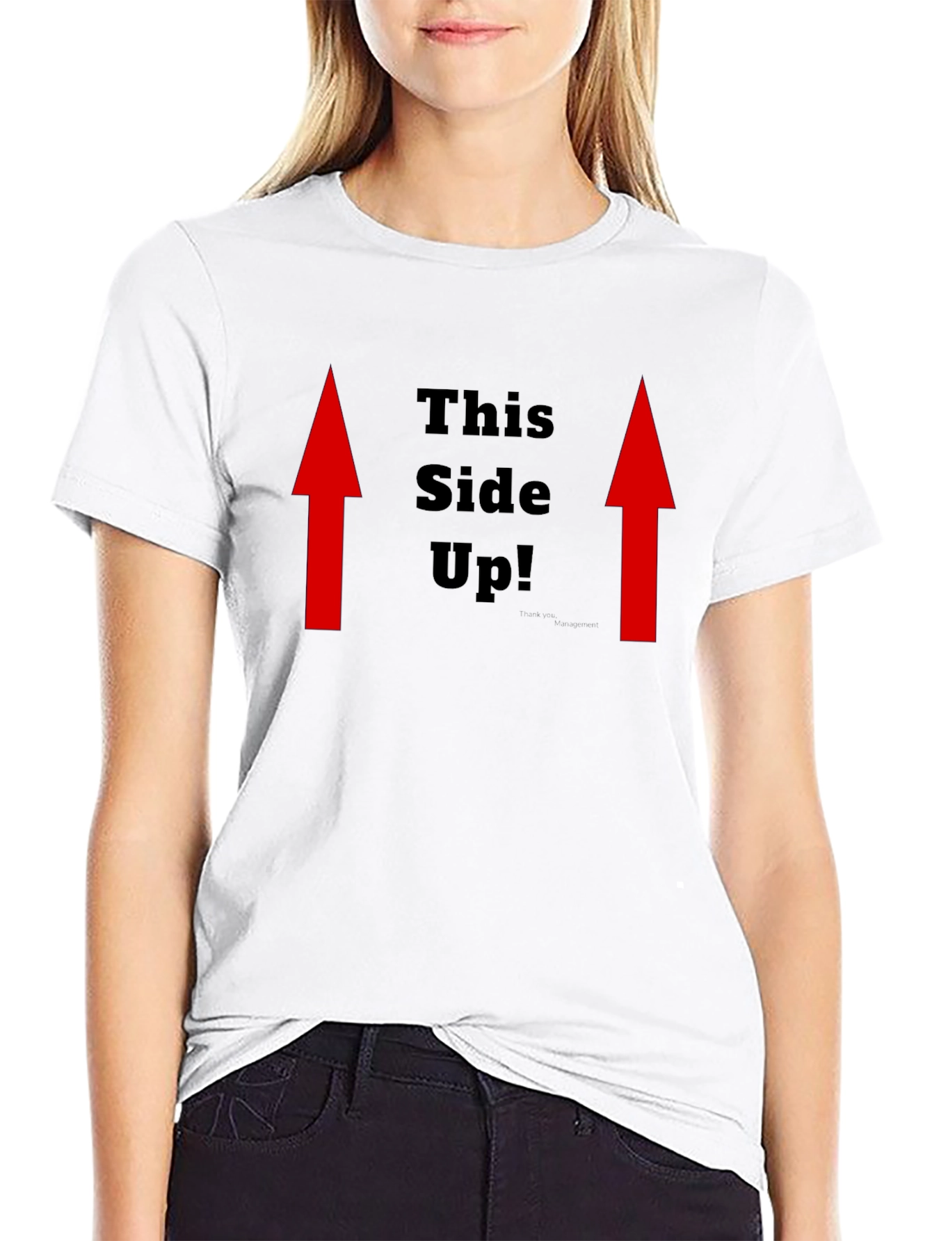 This Side Up Graphic Tee