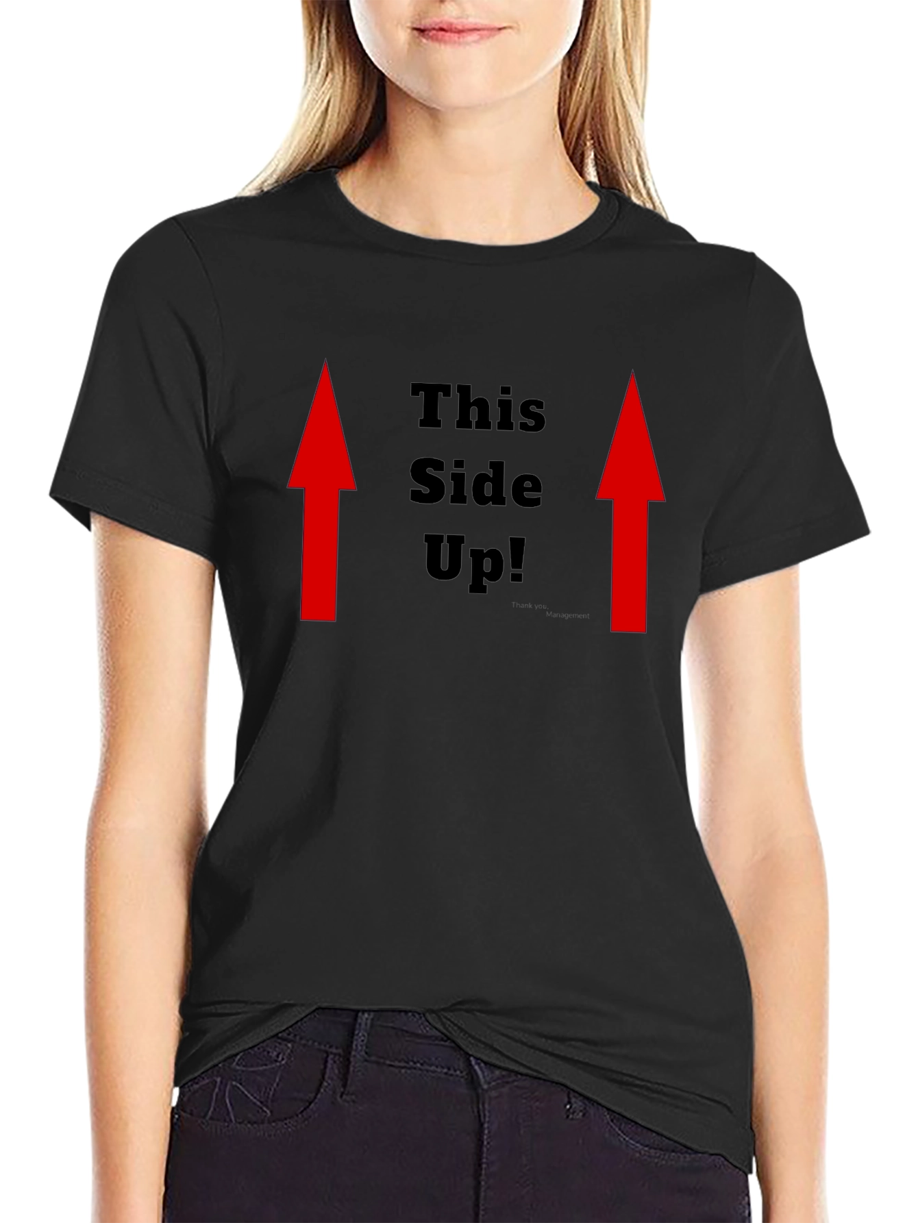 This Side Up Graphic Tee