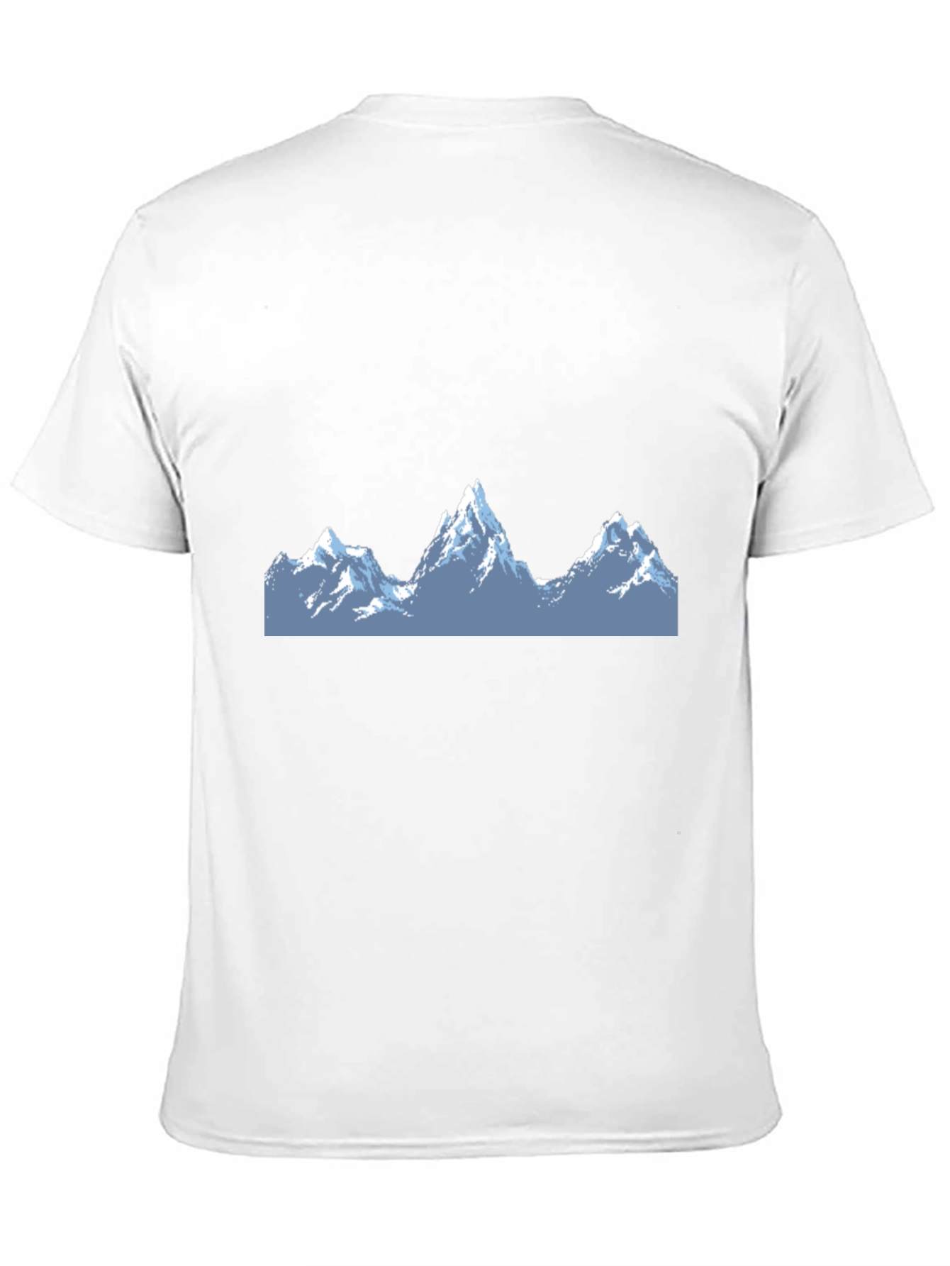 Mountain Peak Graphic Tee - Stylish Black T-Shirt