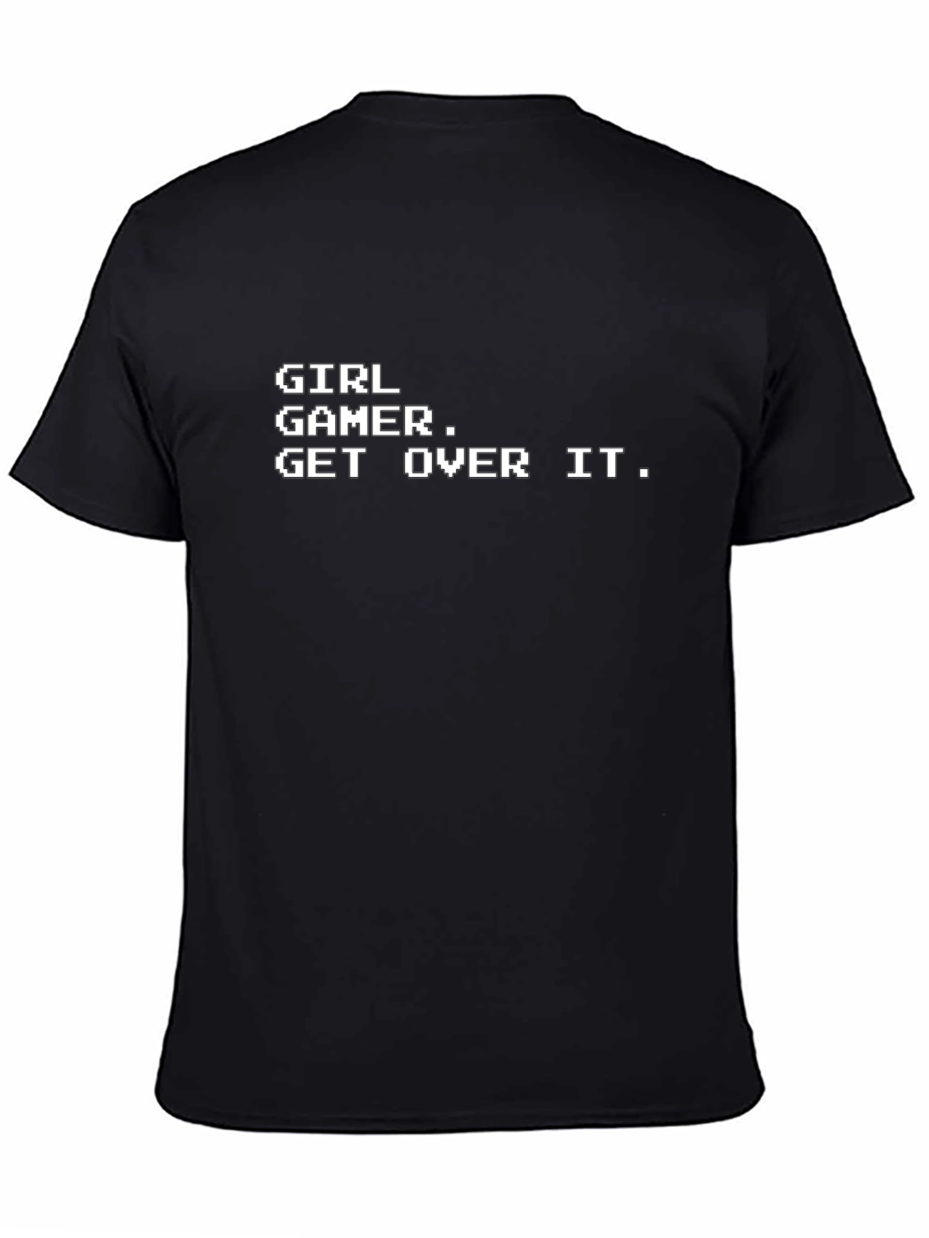 Girl Gamer T-Shirt - Retro Pixel Style