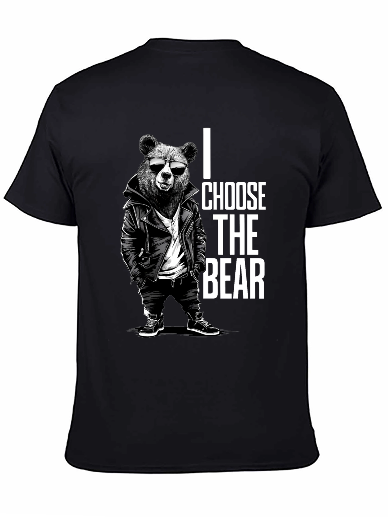 I Choose The Bear Graphic Tee
