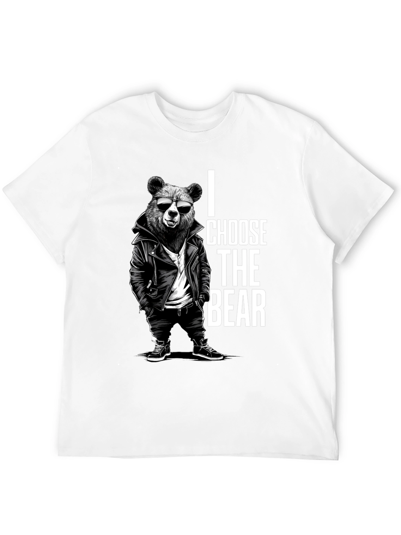 I Choose The Bear Graphic Tee