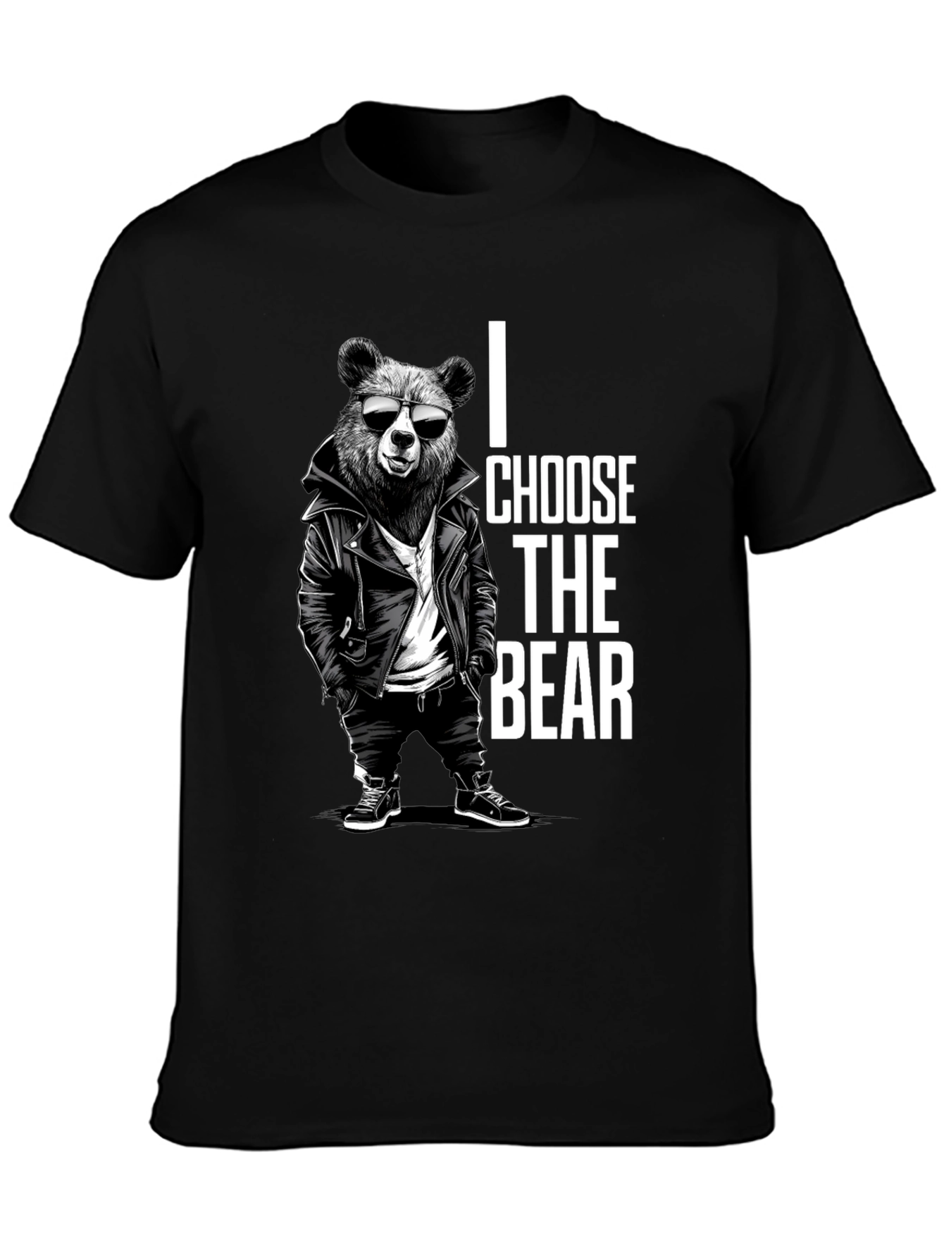 I Choose The Bear Graphic Tee
