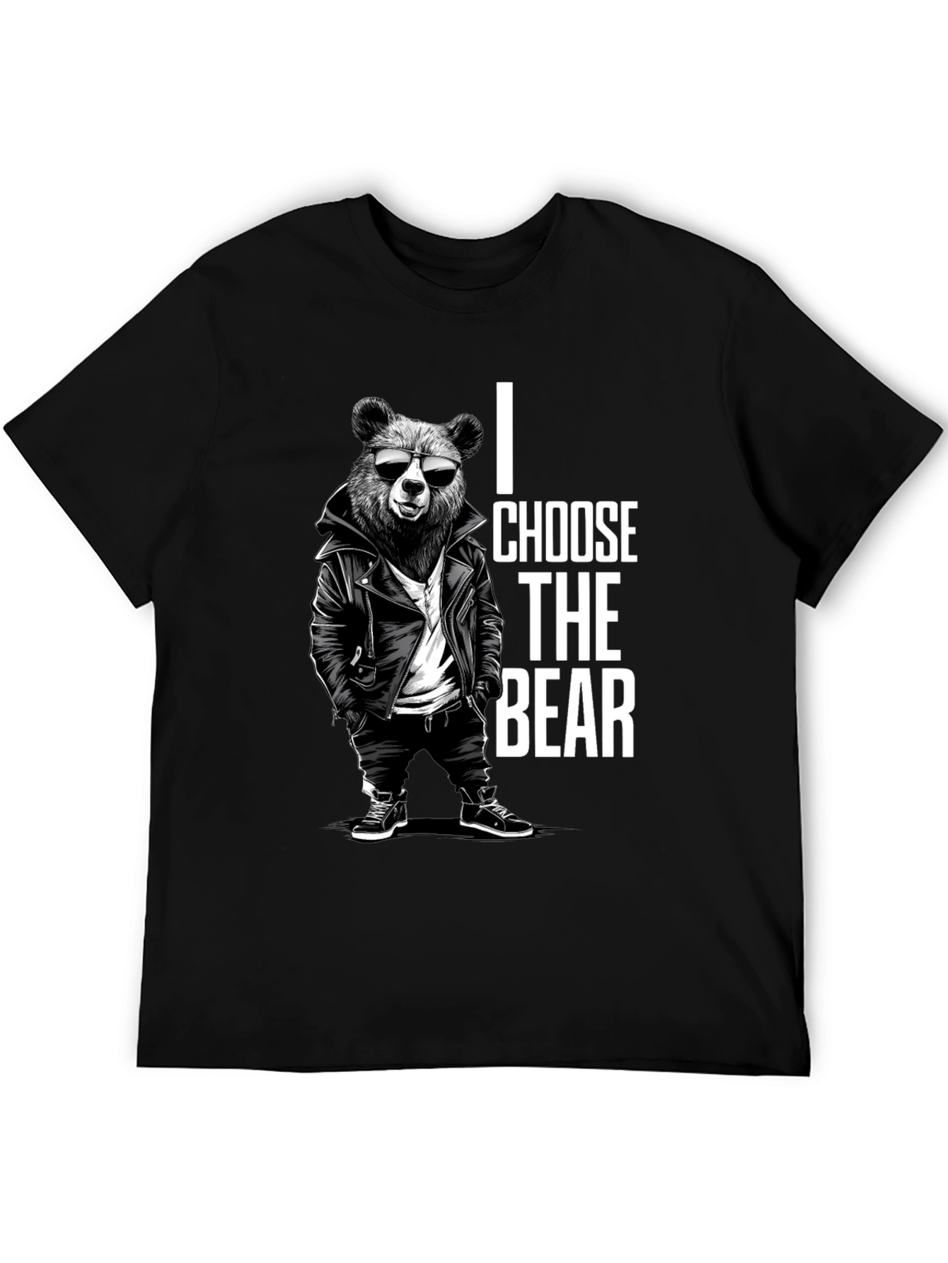 I Choose The Bear Graphic Tee