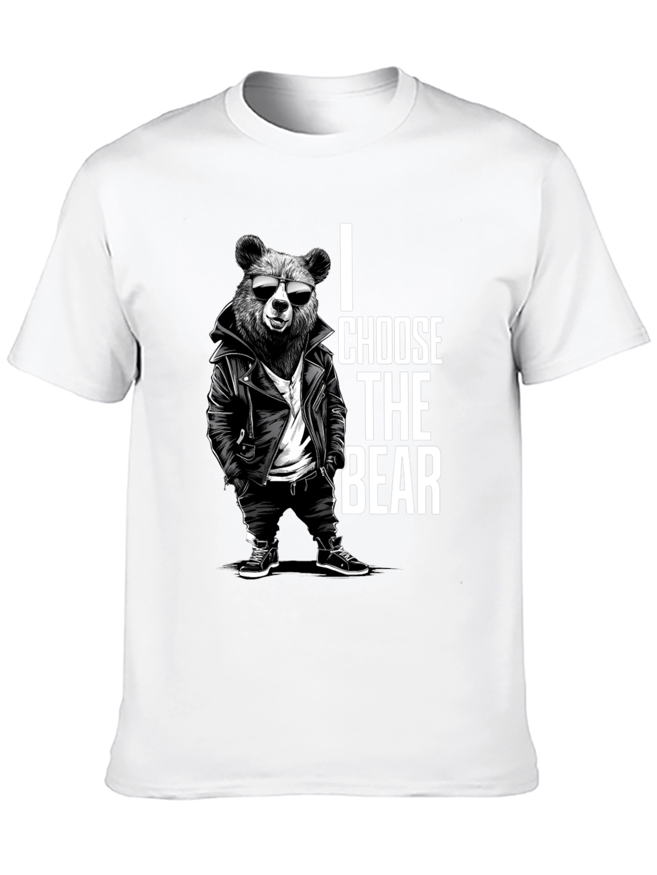 I Choose The Bear Graphic Tee