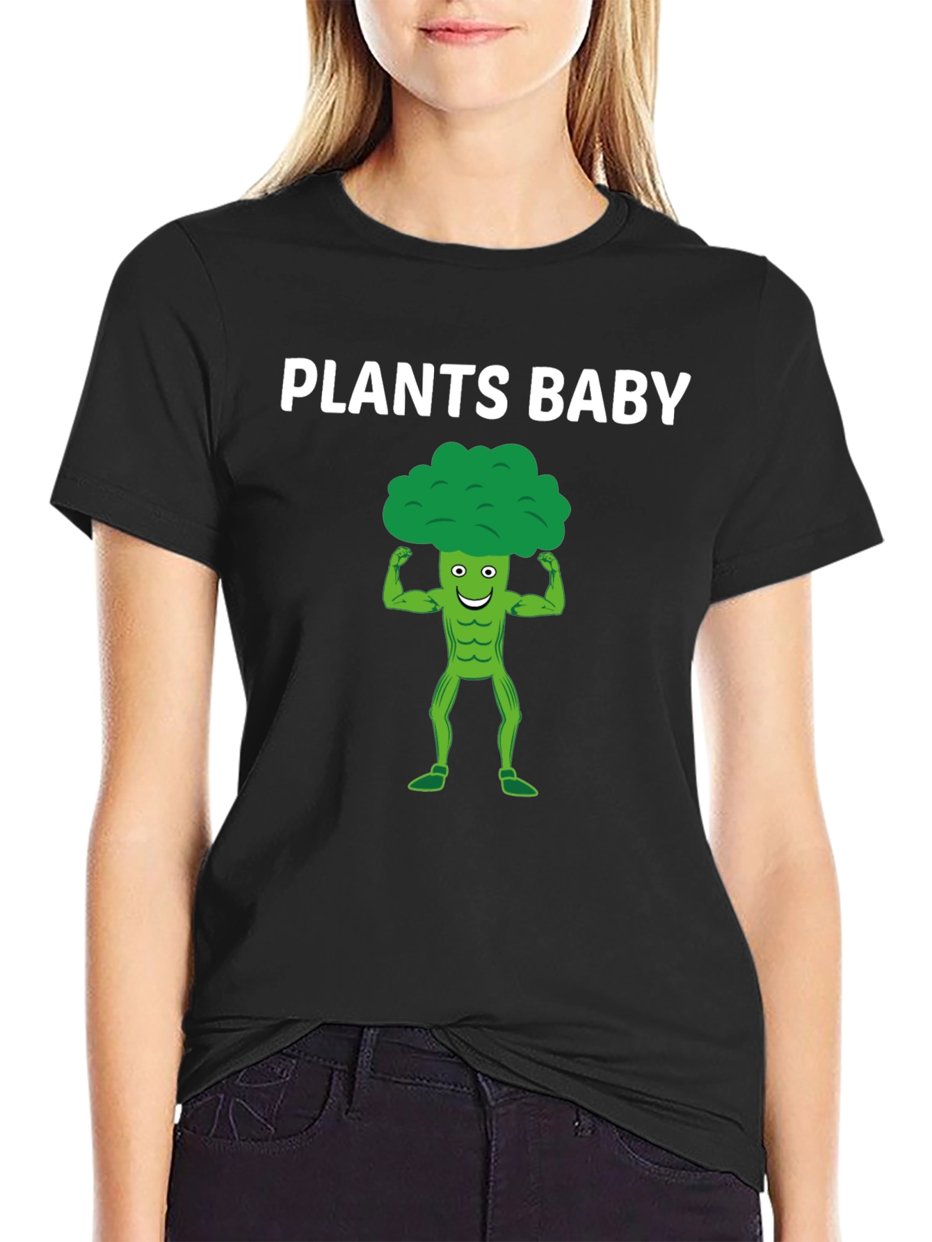 Plants Baby T-Shirt Broccoli Muscle