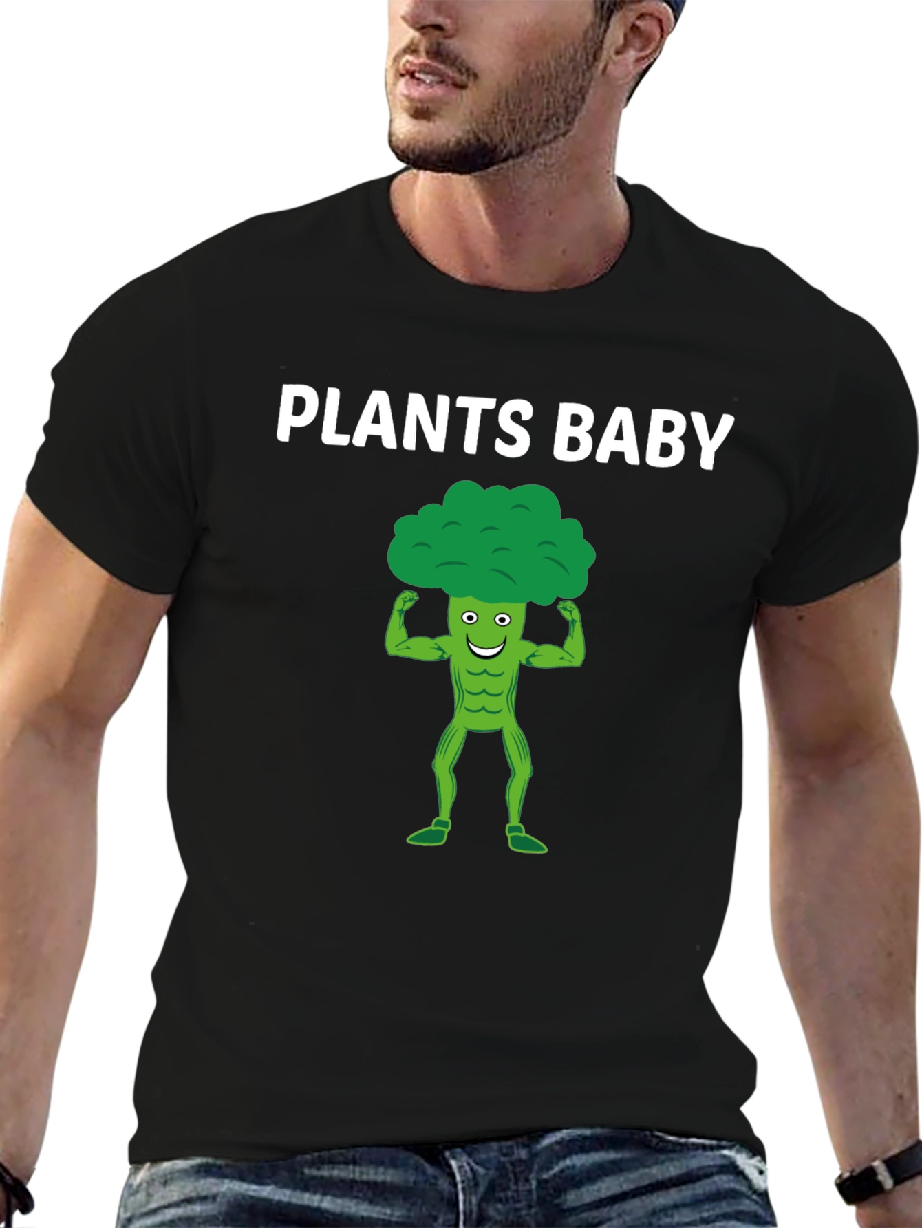 Plants Baby T-Shirt Broccoli Muscle