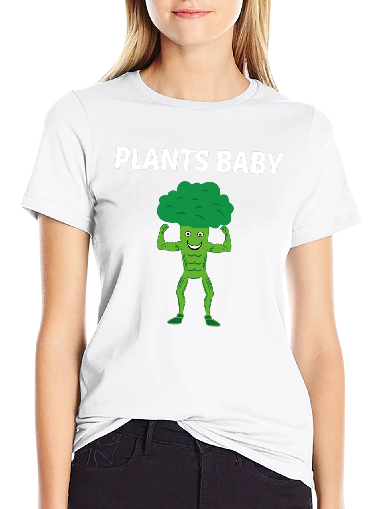 Plants Baby T-Shirt Broccoli Muscle