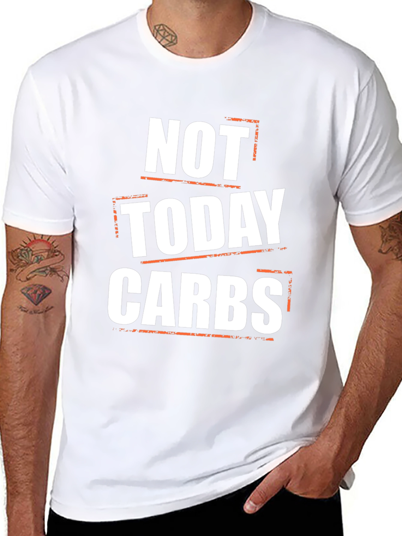 Not Today Carbs Graphic T-Shirt