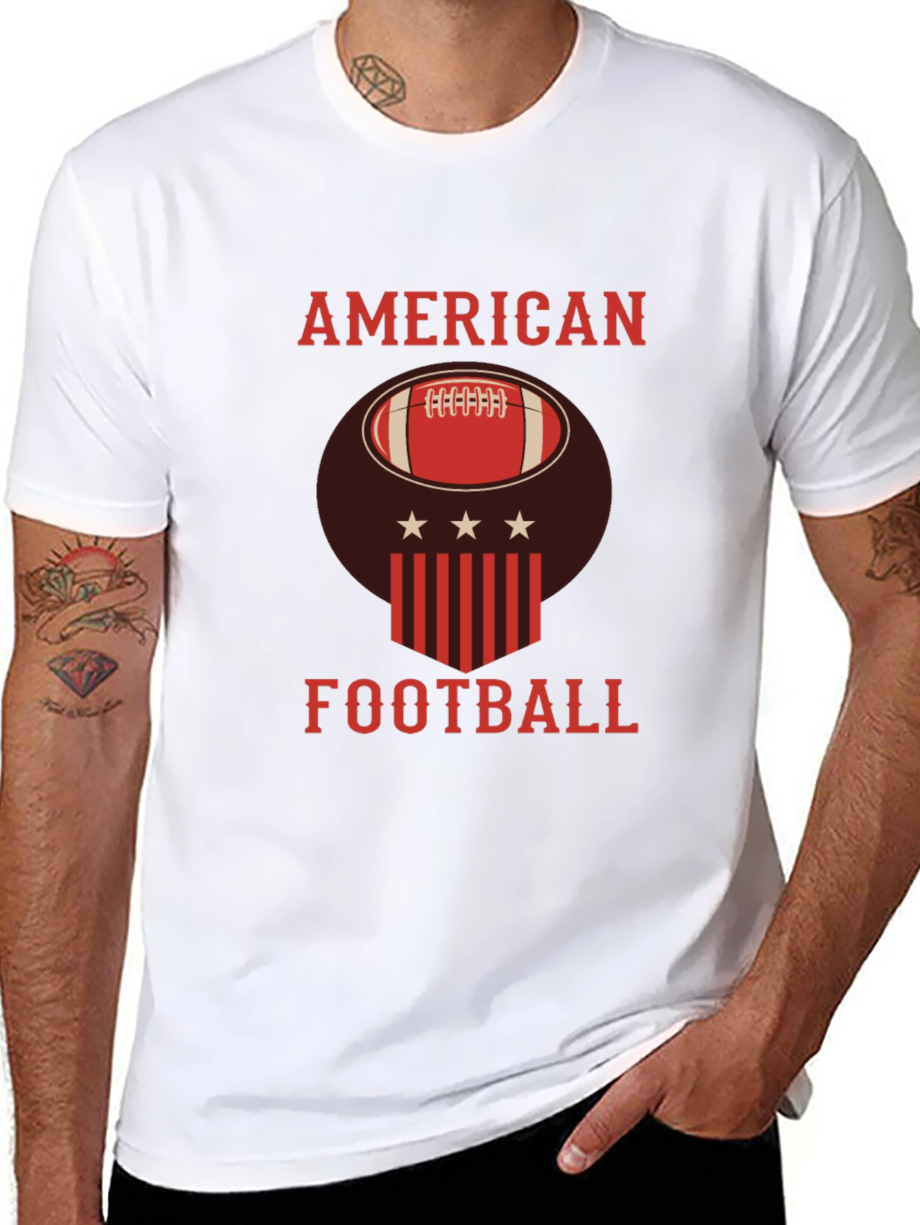 American Football Graphic Tee