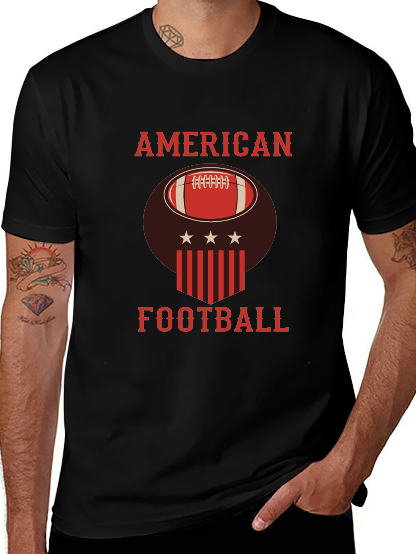 American Football Graphic Tee
