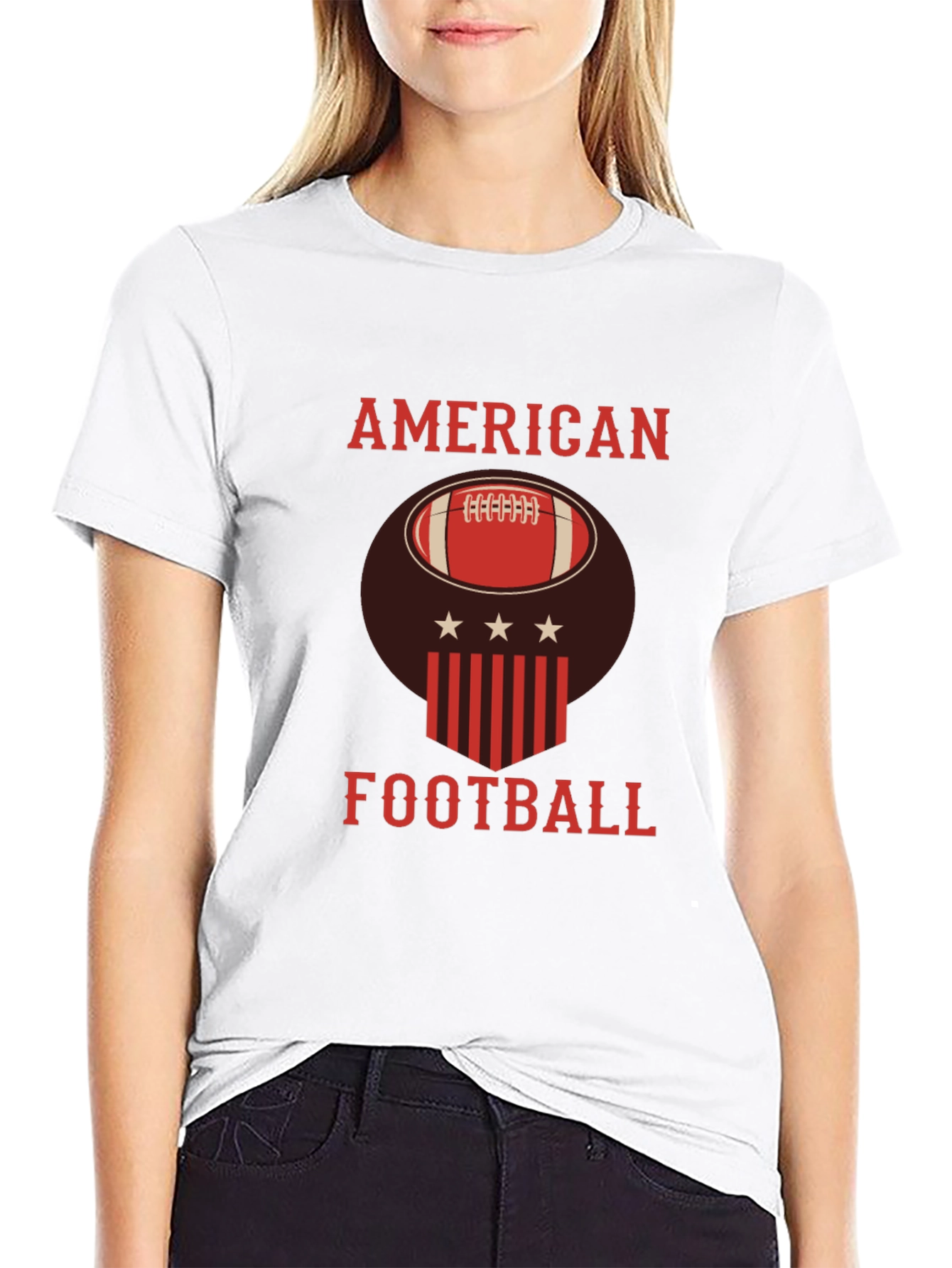 American Football Graphic Tee