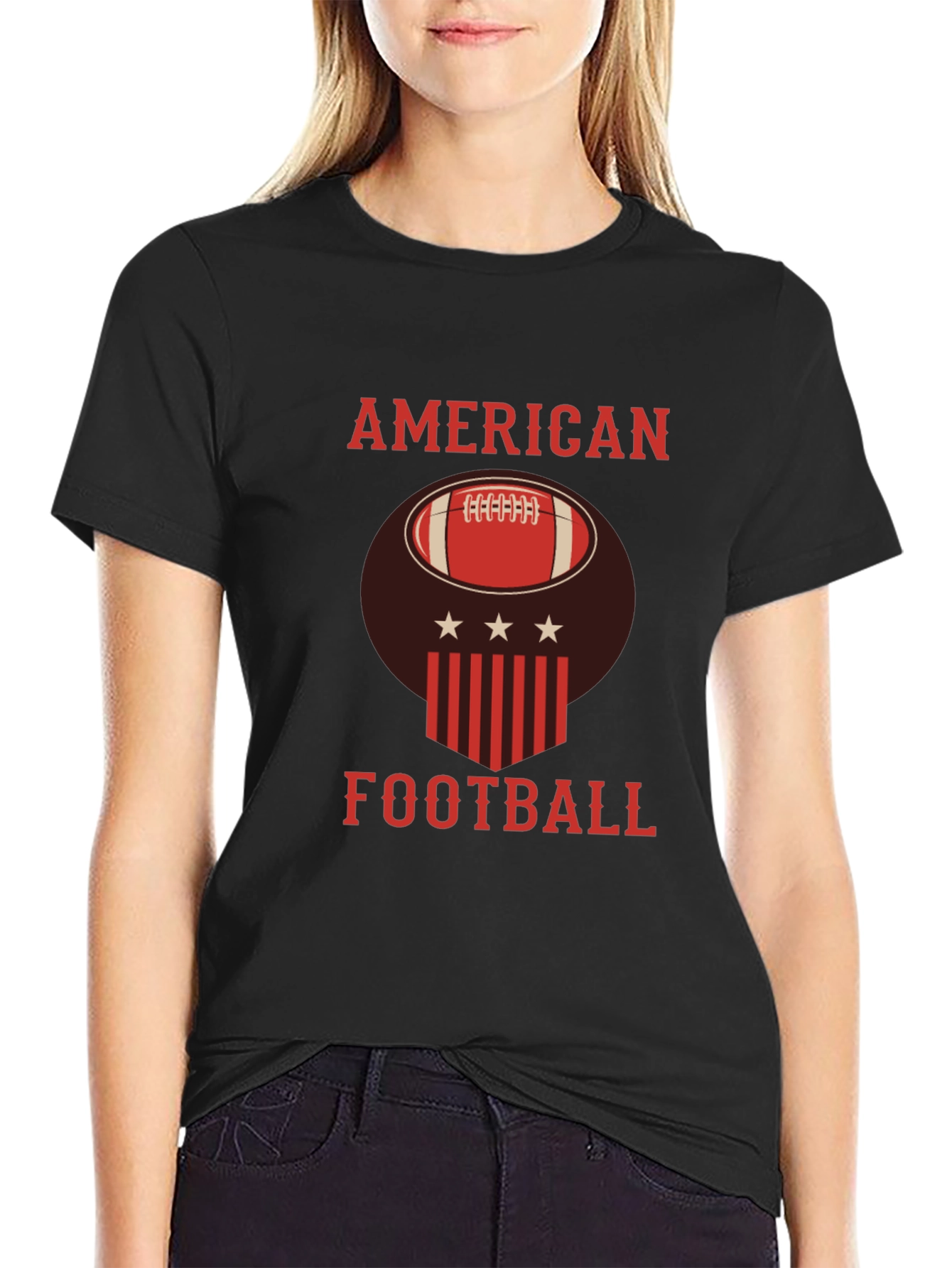 American Football Graphic Tee