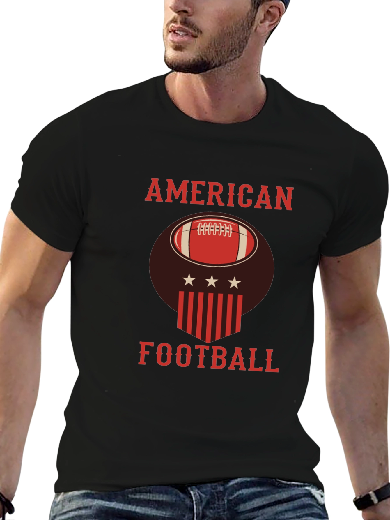 American Football Graphic Tee