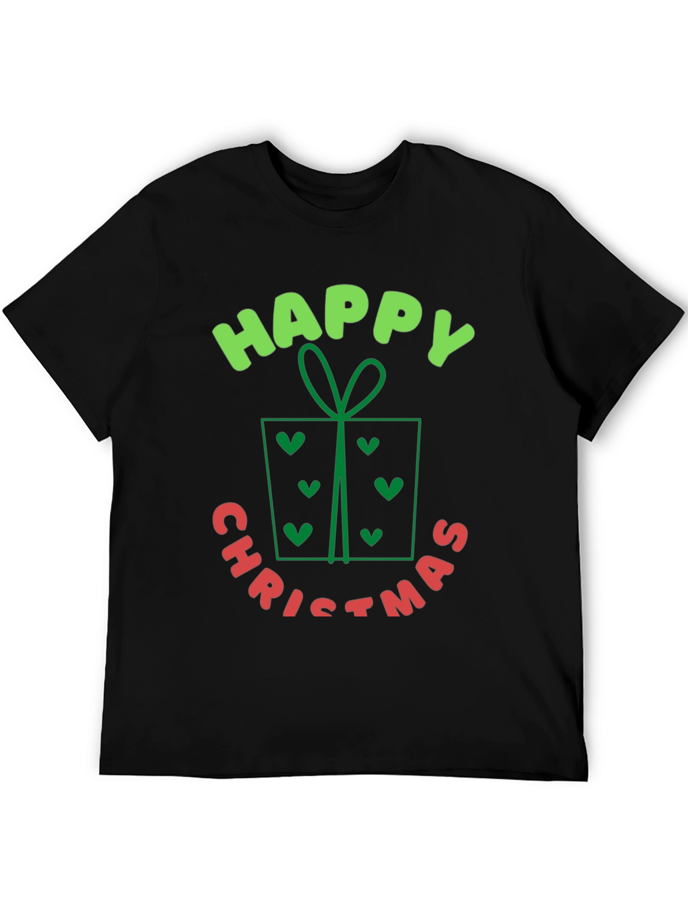 Happy Christmas T-Shirt - Holiday Festive Gift