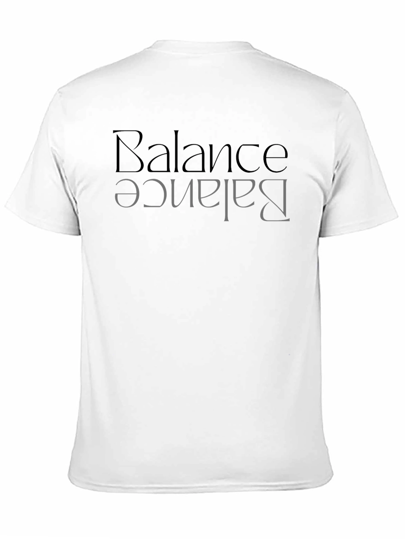 Balance Graphic Tee - Mens Black T-Shirt